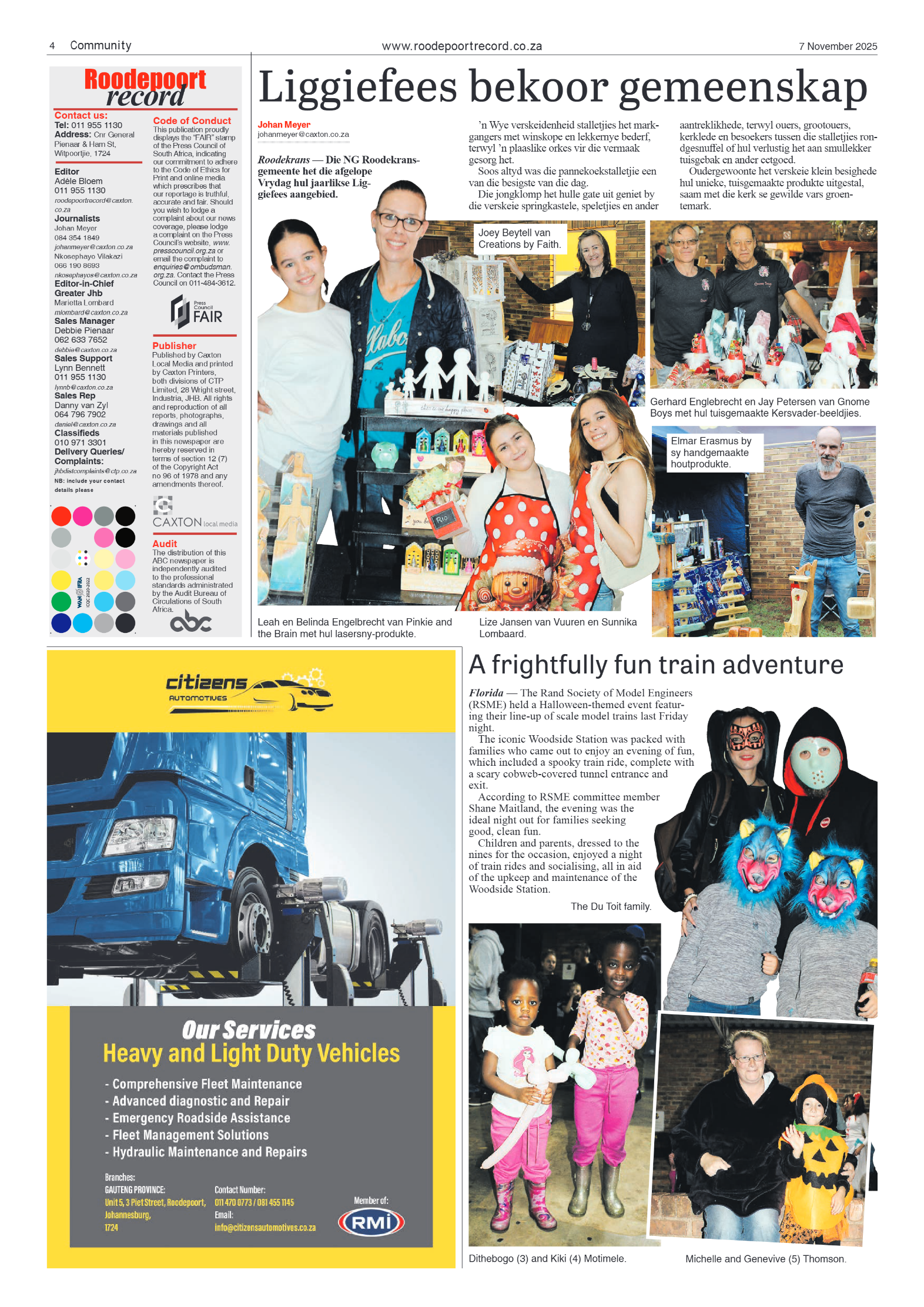 Roodepoort Record 7 November 2025 page 4