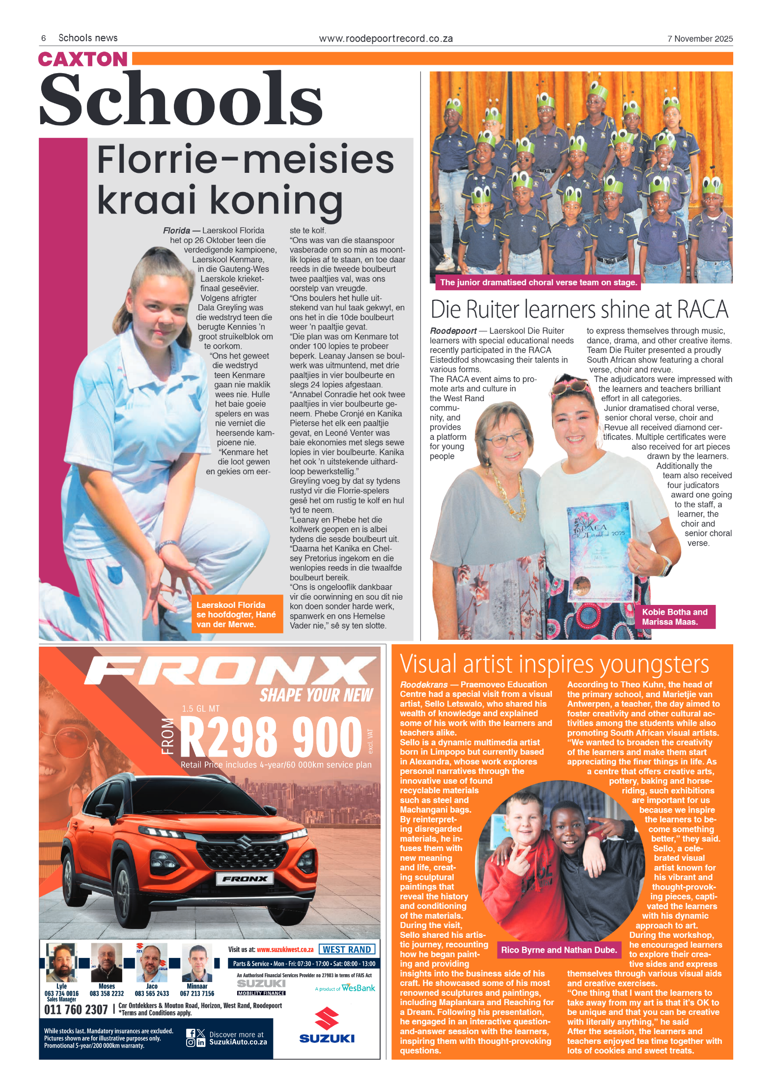 Roodepoort Record 7 November 2025 page 6