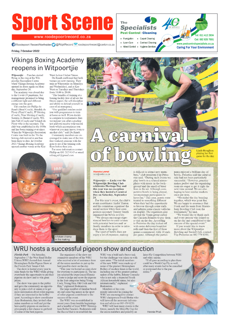 Roodepoort Record 7 October 2022 page 12