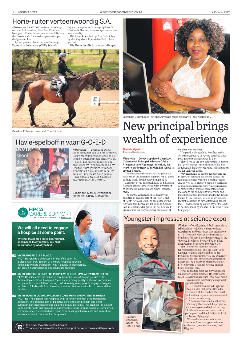 Roodepoort Record 7 October 2022 page 6