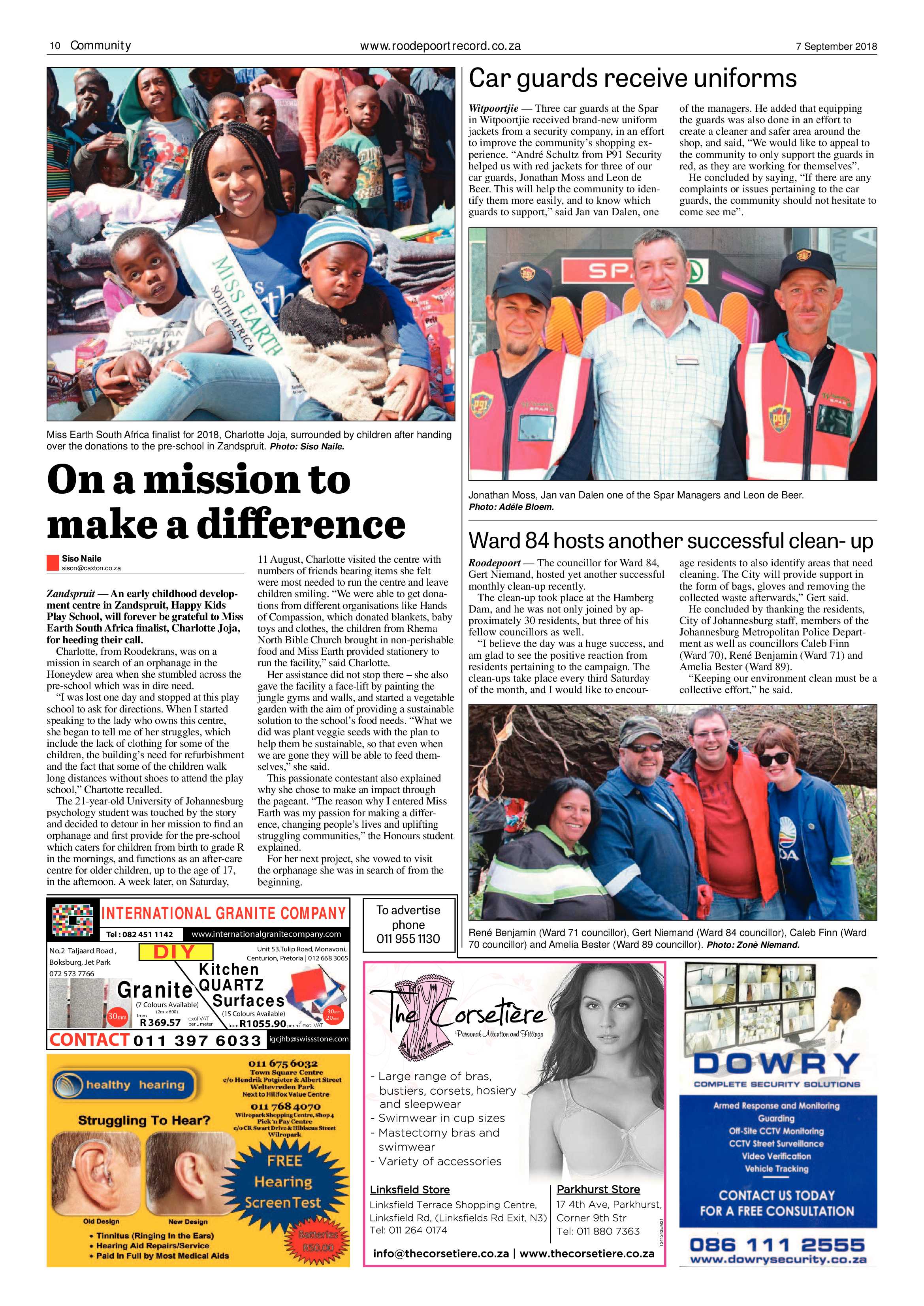 Roodepoort Record 7 September 2018 page 10