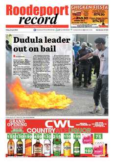 Roodepoort Record 8 April 2022