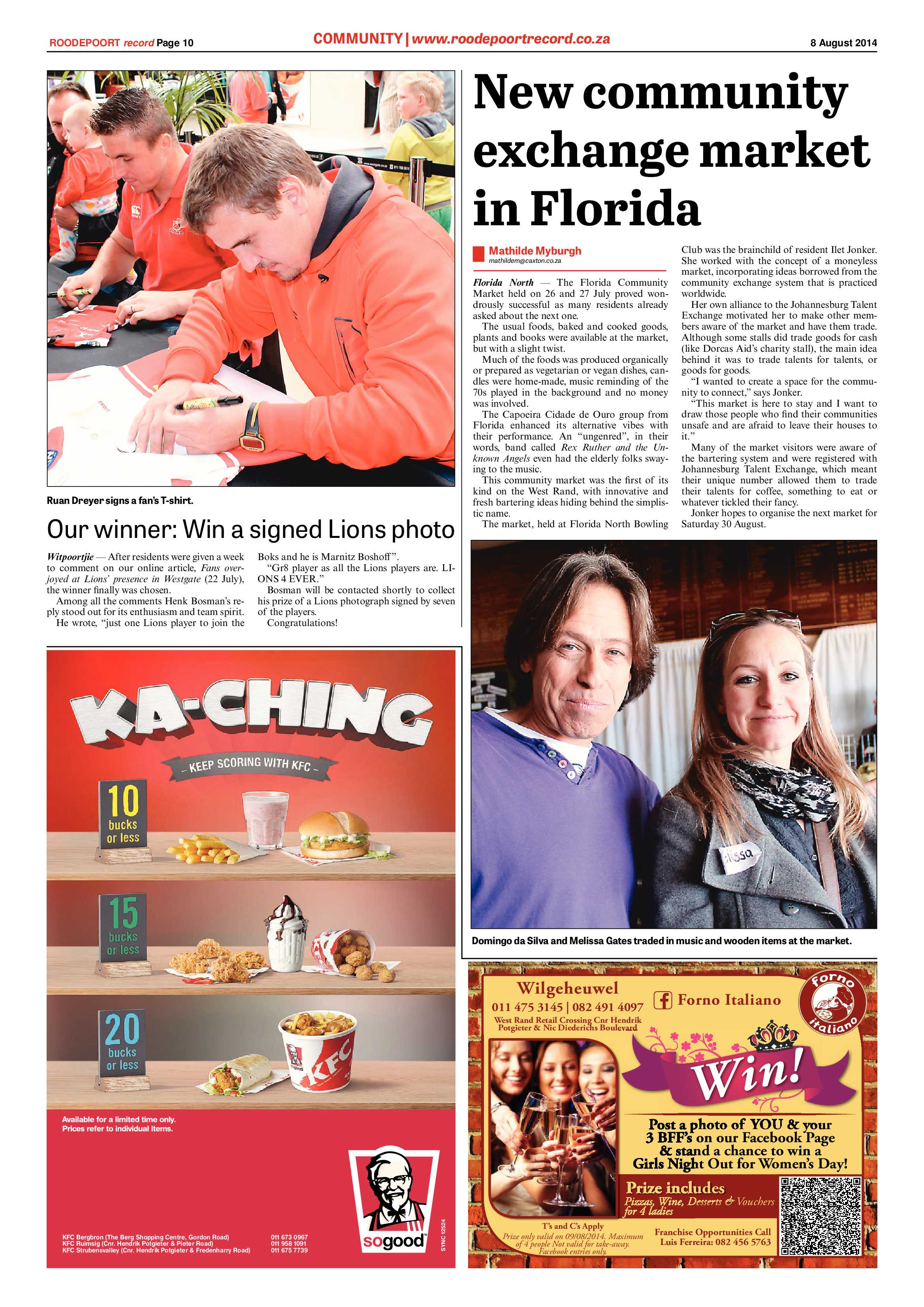 Roodepoort Record 8 August 2014 page 10