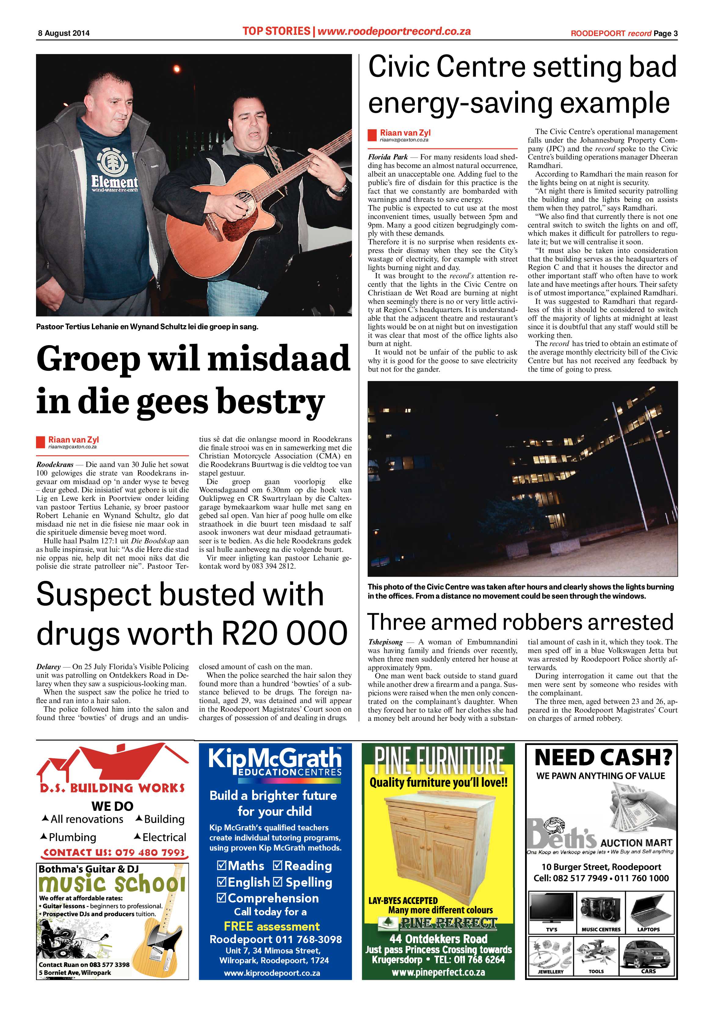 Roodepoort Record 8 August 2014 page 3