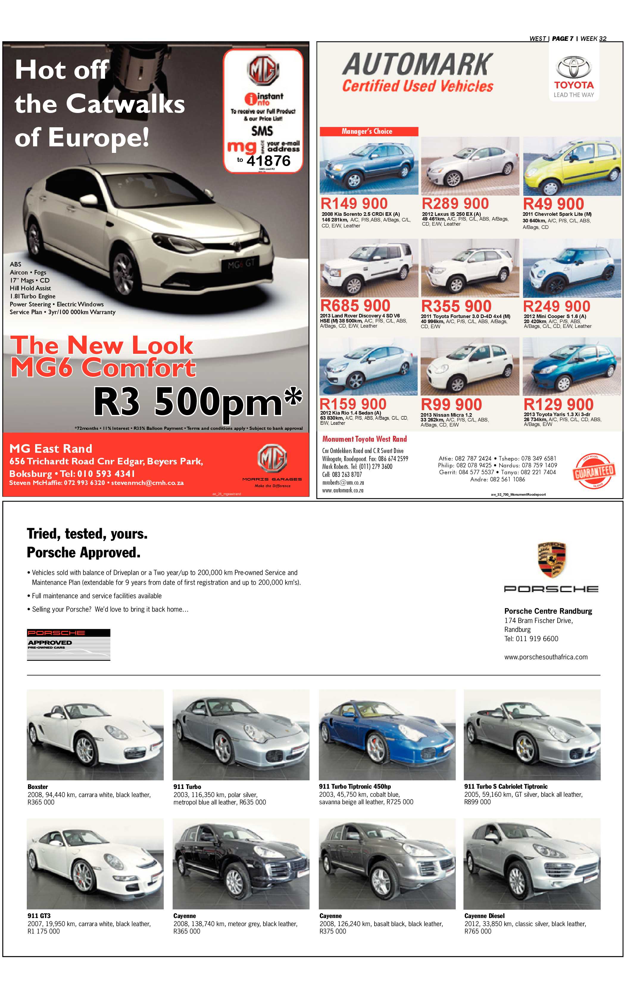 Roodepoort Record 8 August 2014 page 31