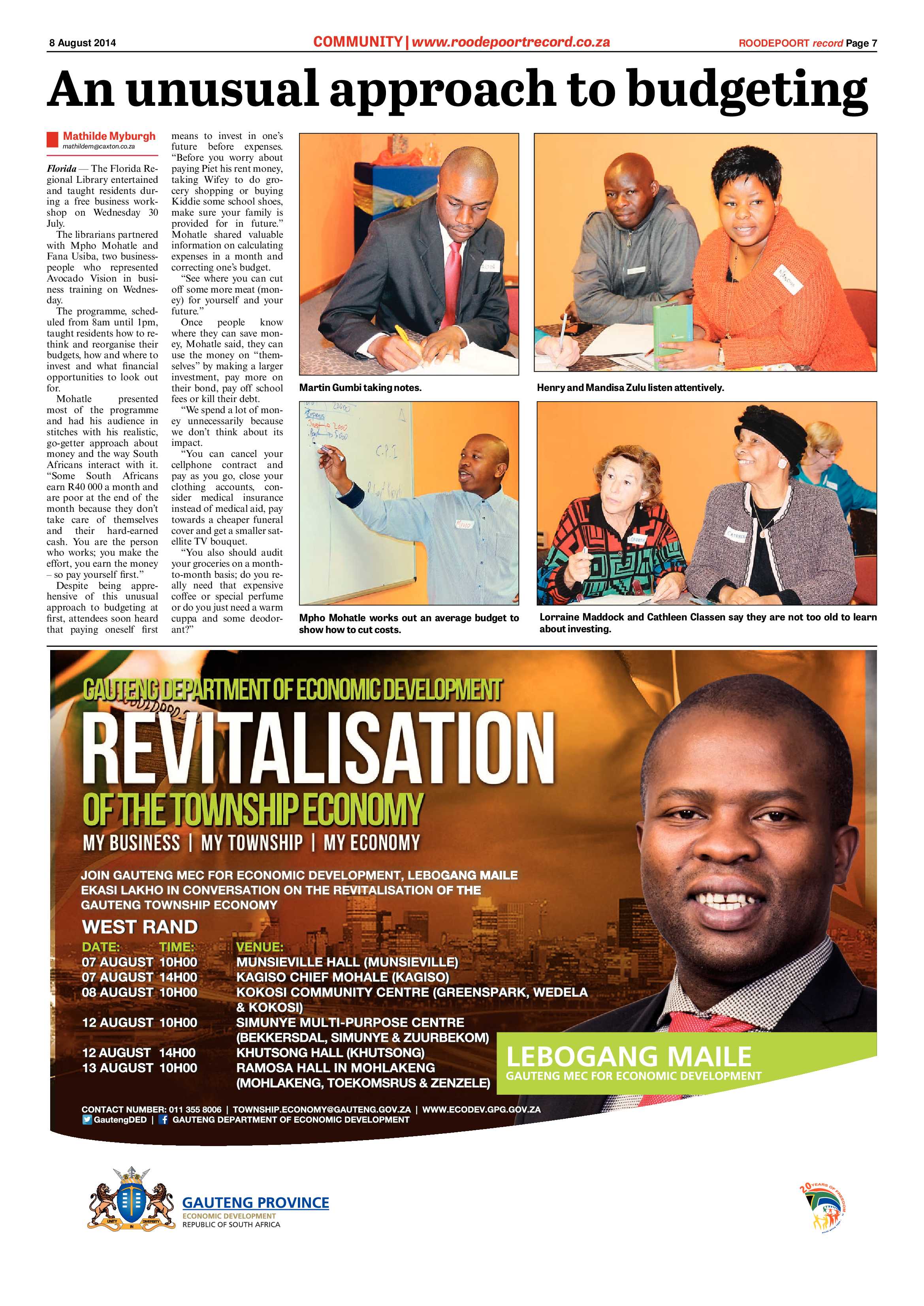 Roodepoort Record 8 August 2014 page 7