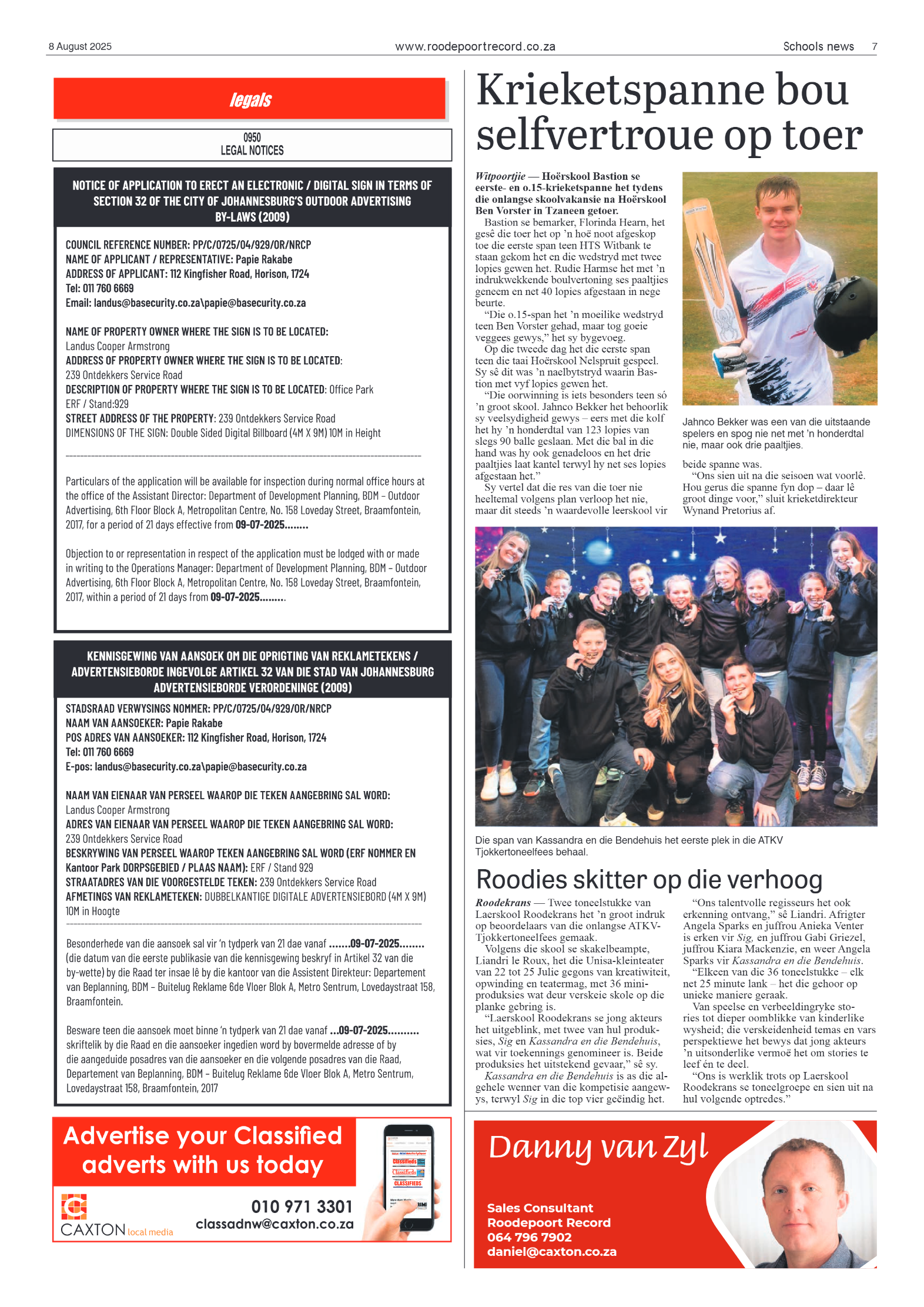 Roodepoort Record 8 August 2025 page 7