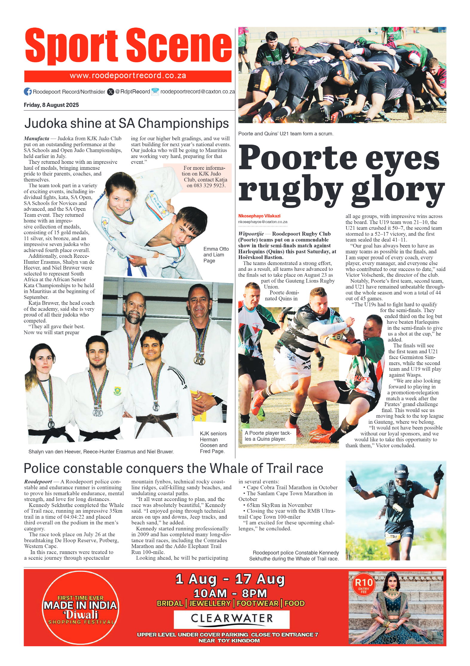 Roodepoort Record 8 August 2025 page 8