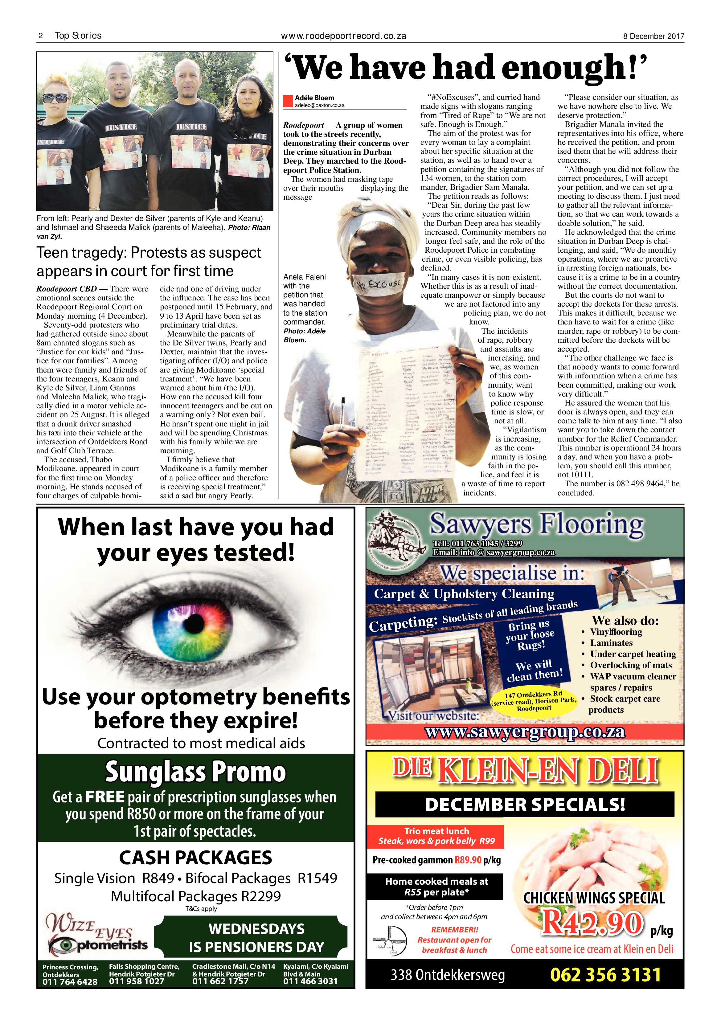 Roodepoort Record 8 December 2017 page 2