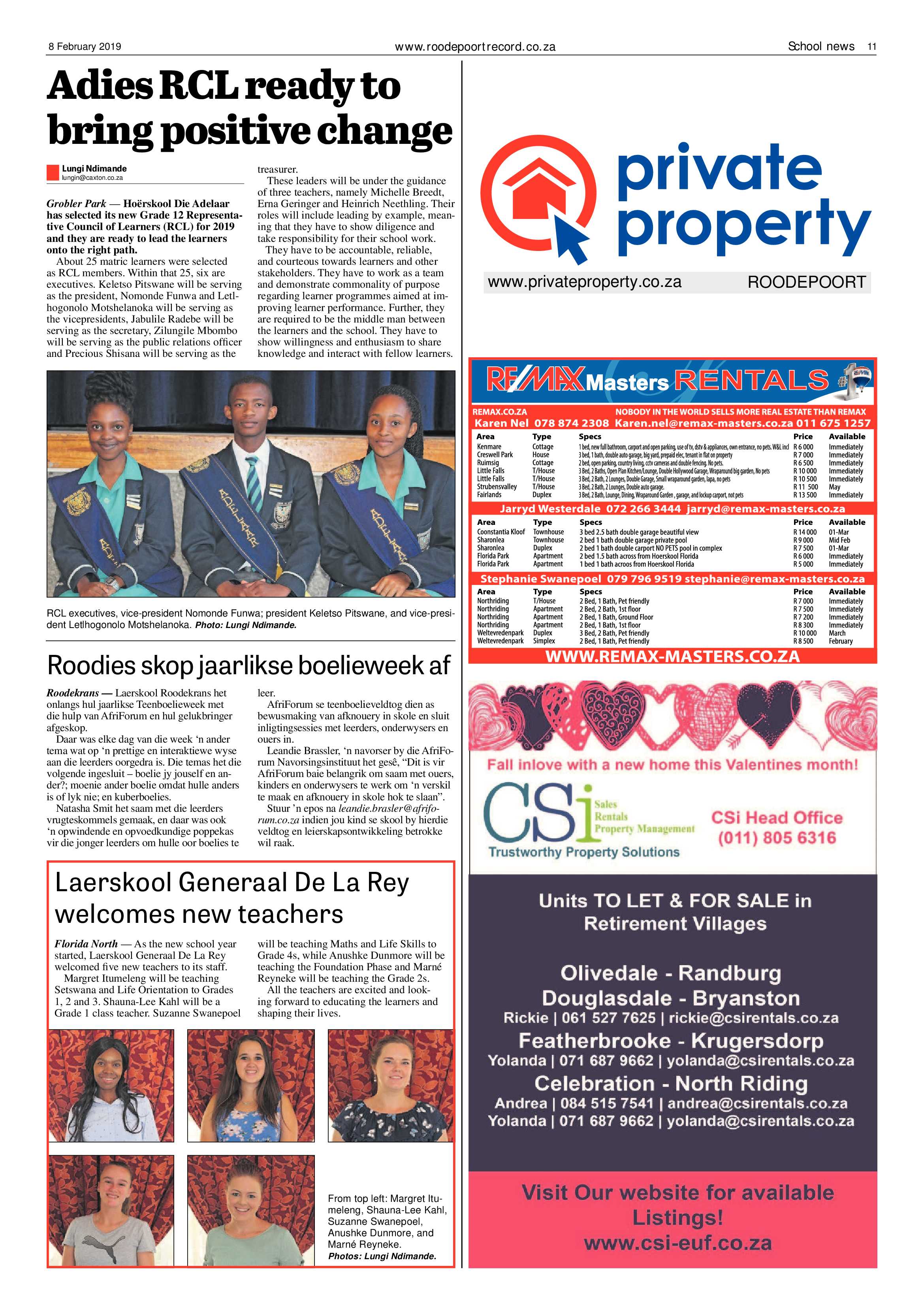 Roodepoort Record 8 February 2019 page 11