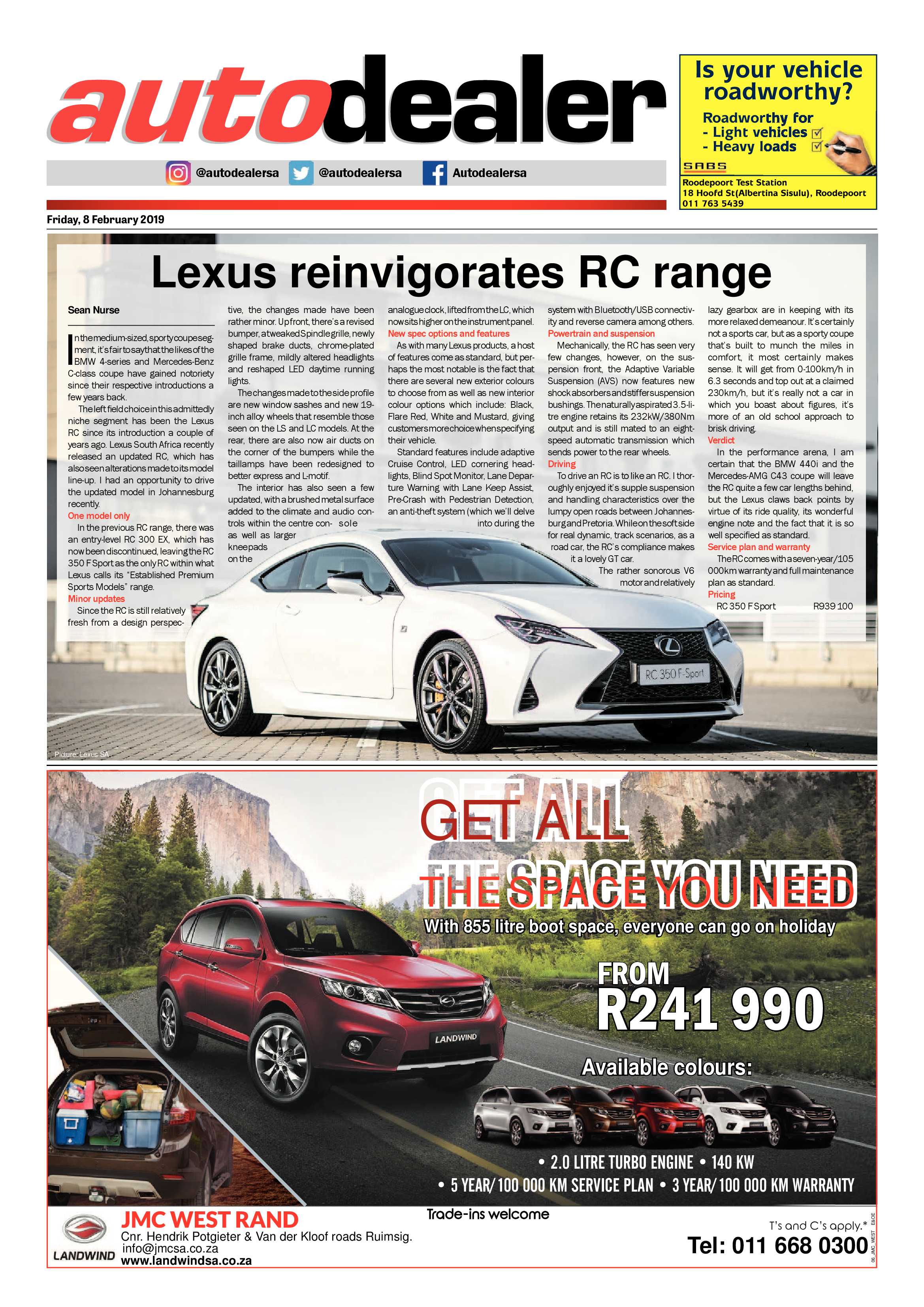 Roodepoort Record 8 February 2019 page 17