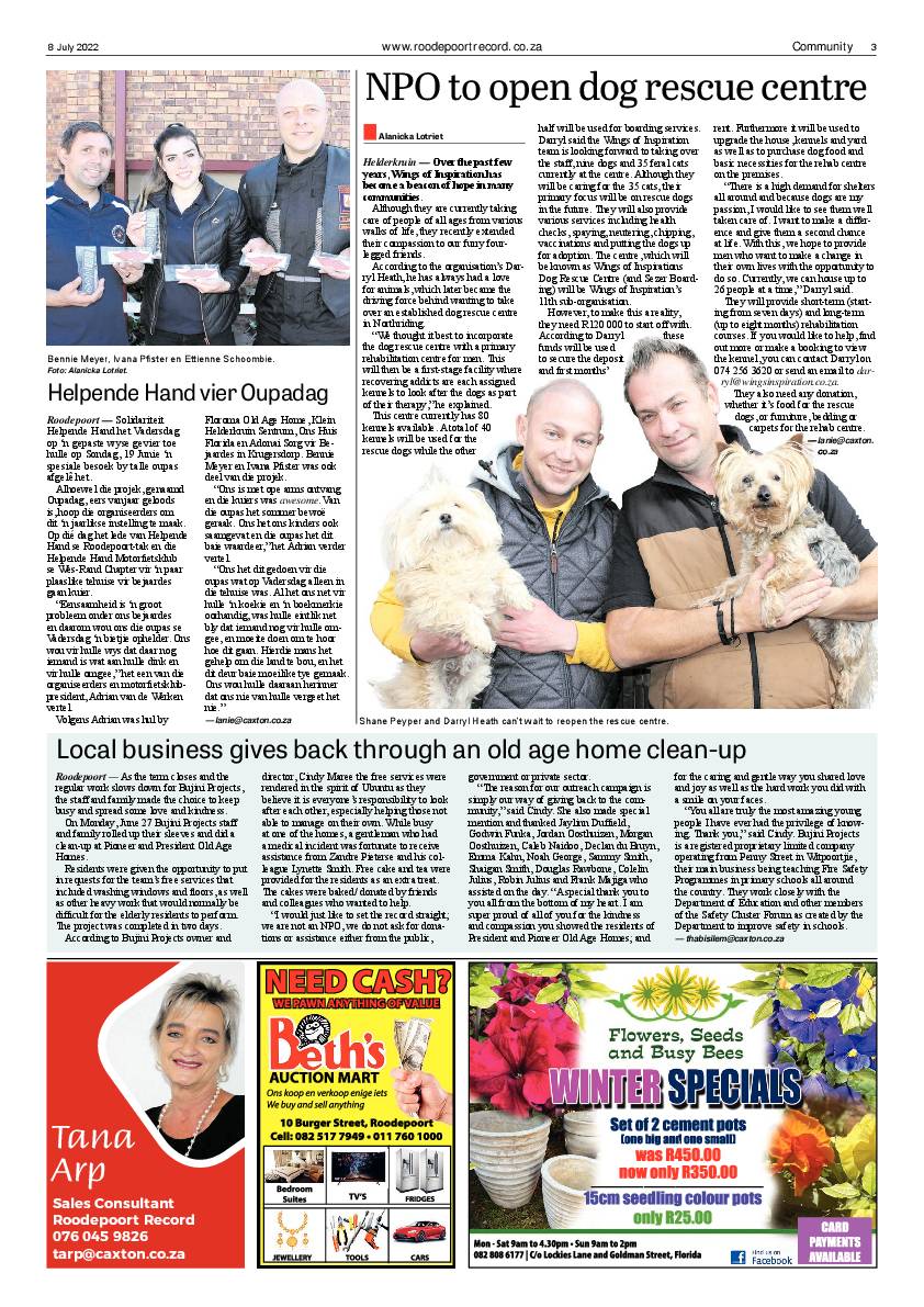 Roodepoort Record 8 July 2022 page 3