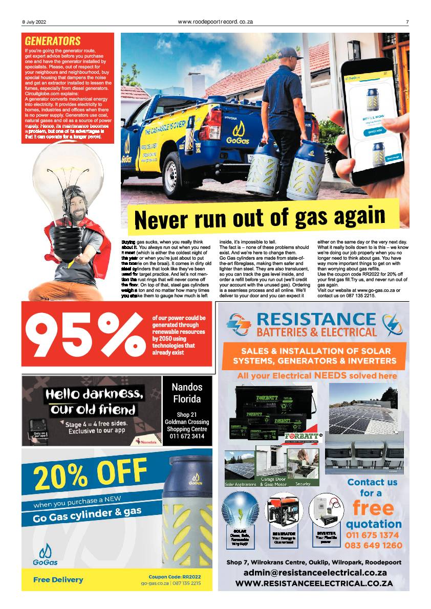 Roodepoort Record 8 July 2022 page 7