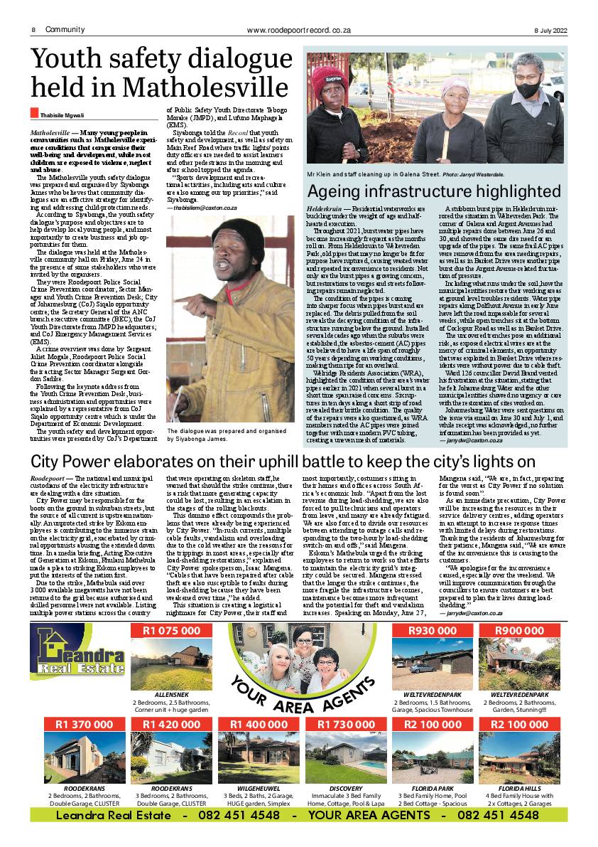 Roodepoort Record 8 July 2022 page 8