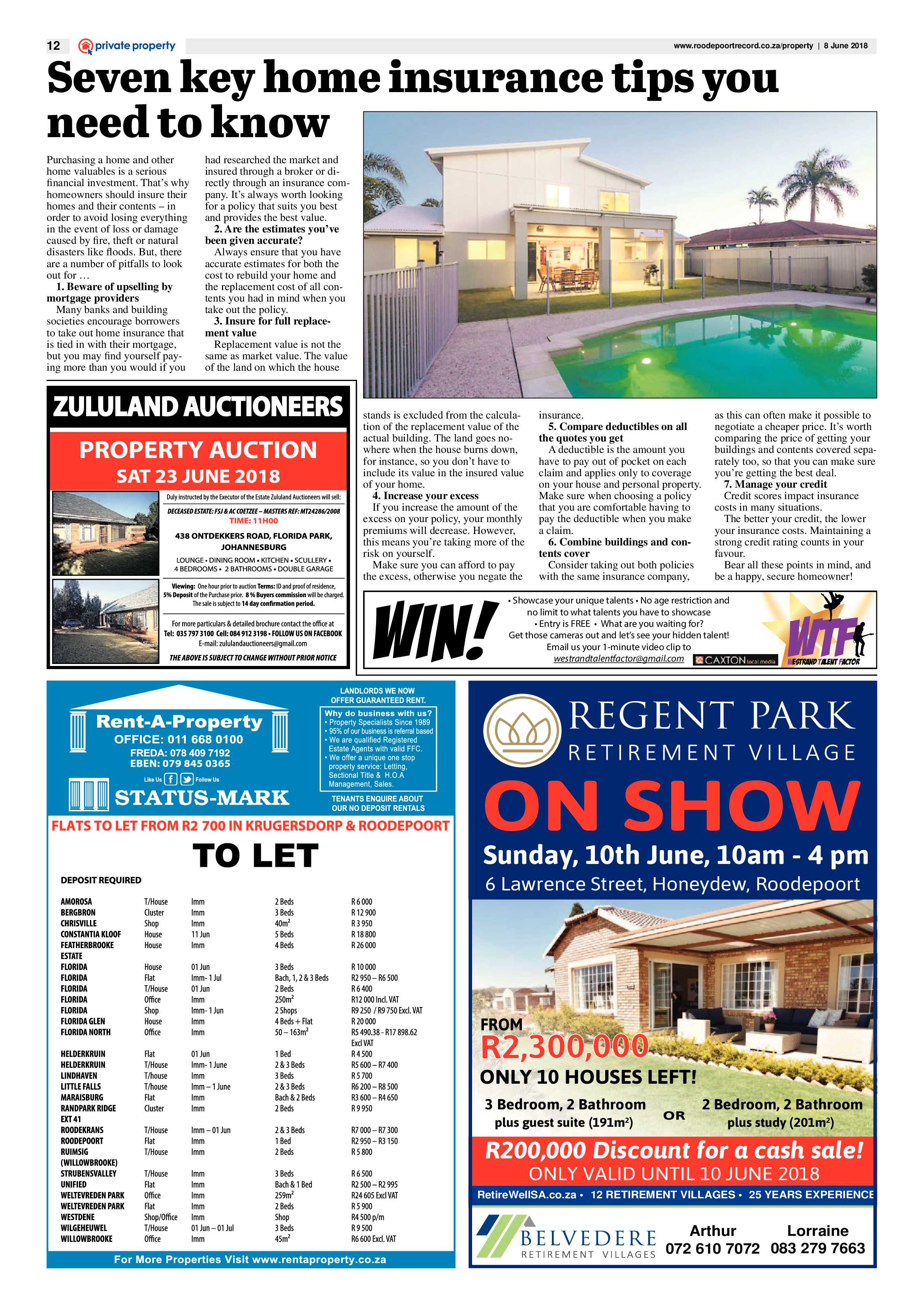 Roodepoort Record 8 June 2018 page 12