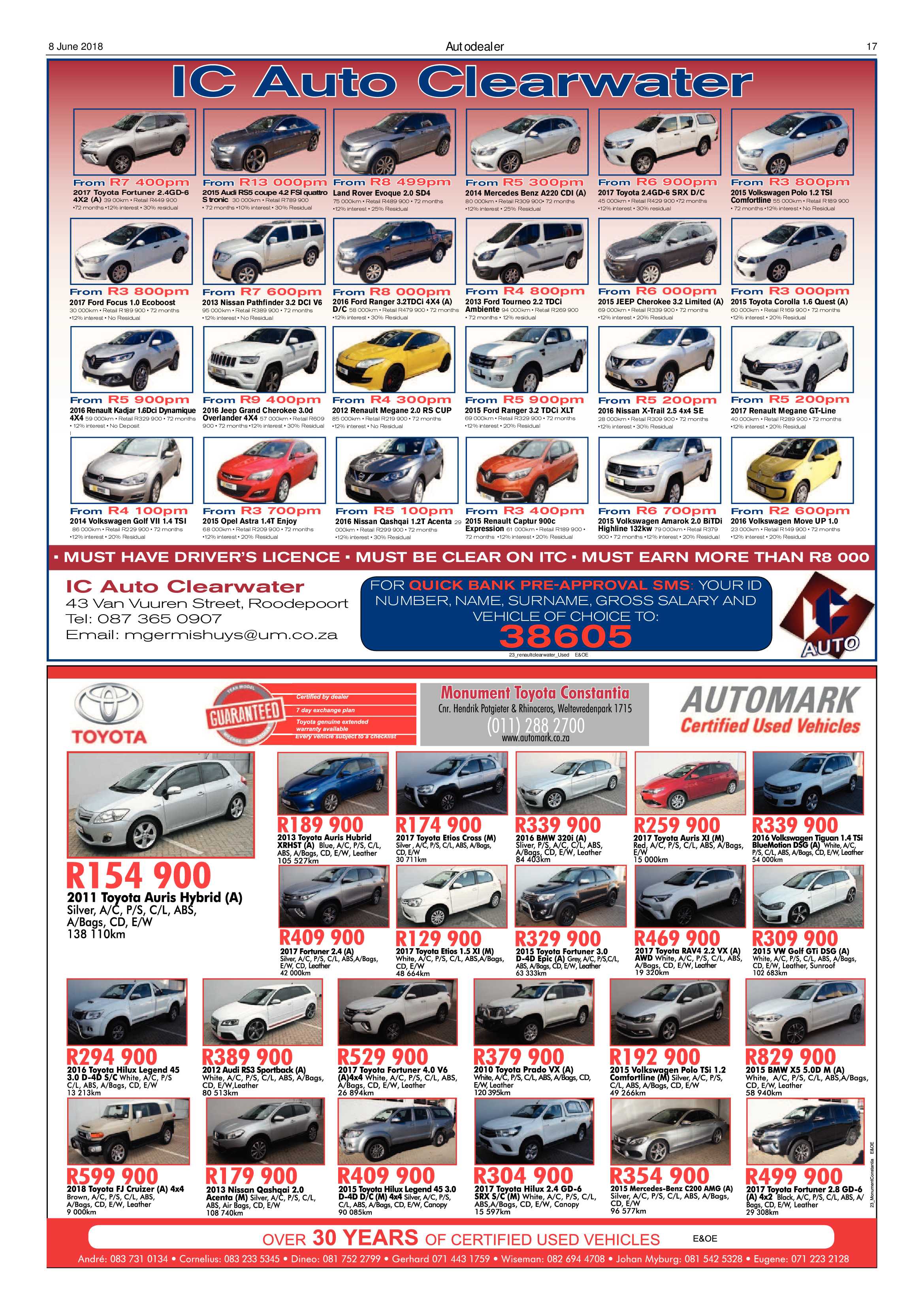 Roodepoort Record 8 June 2018 page 17