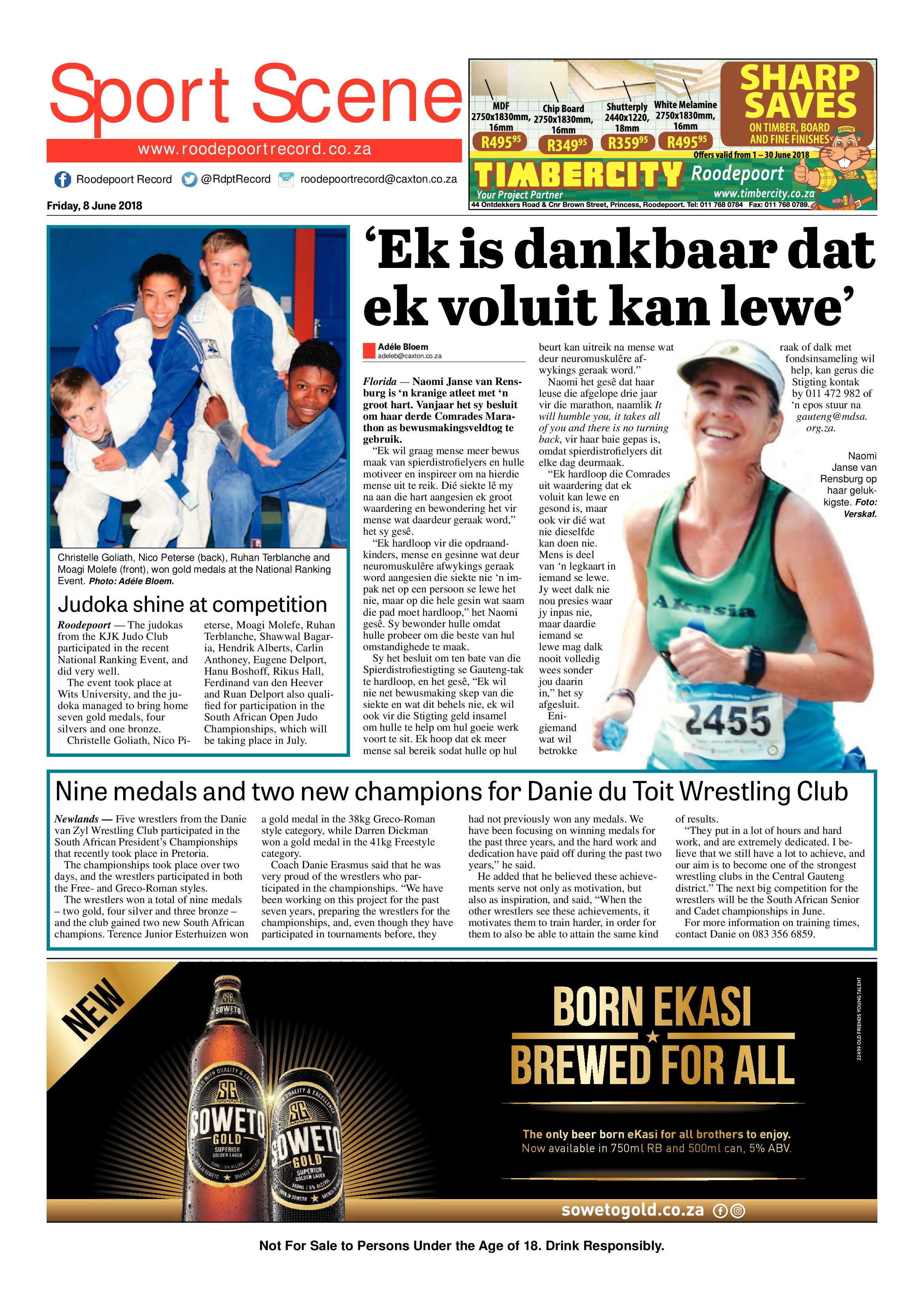 Roodepoort Record 8 June 2018 page 20