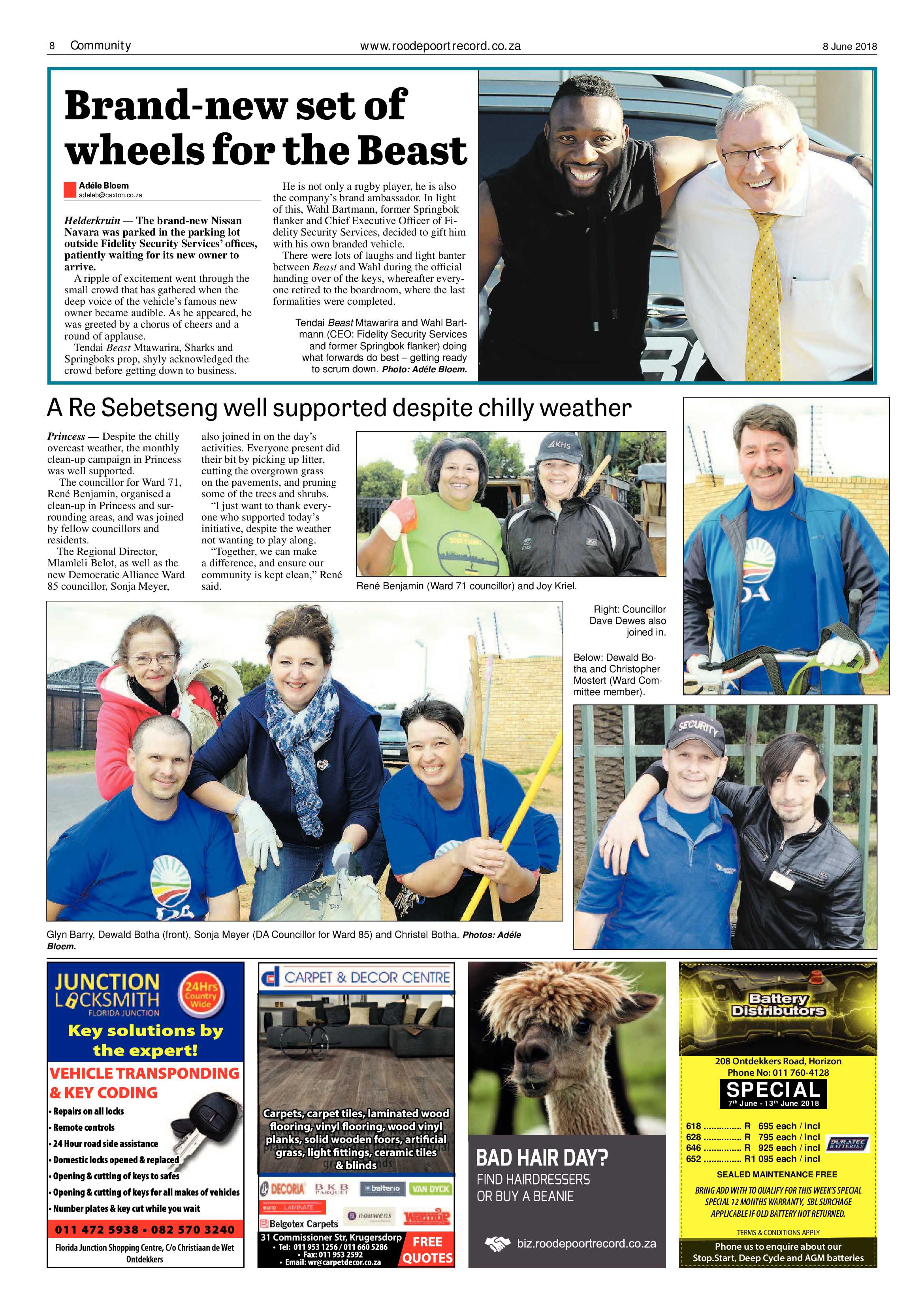 Roodepoort Record 8 June 2018 page 8