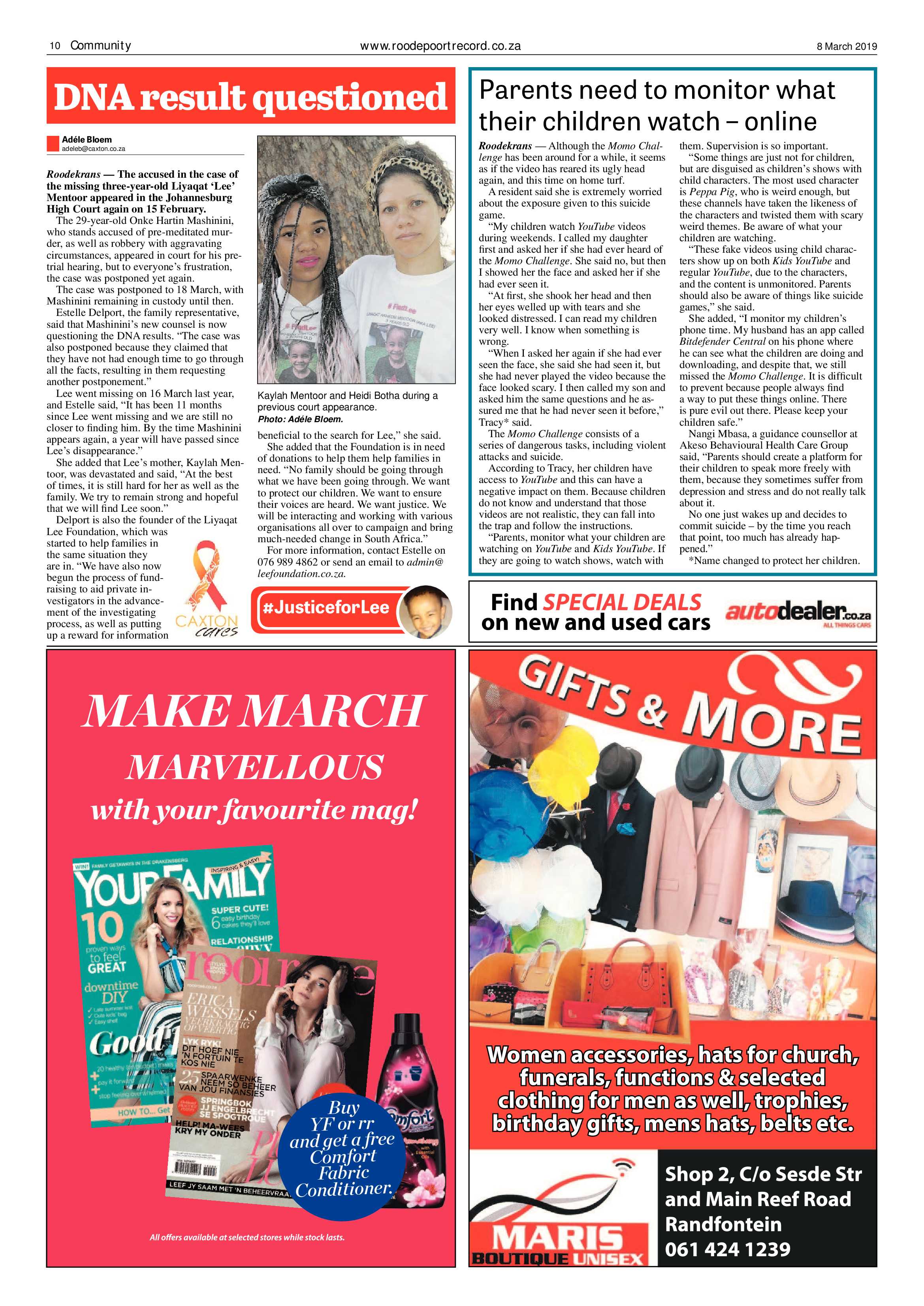 Roodepoort Record 8 March 2019 page 10