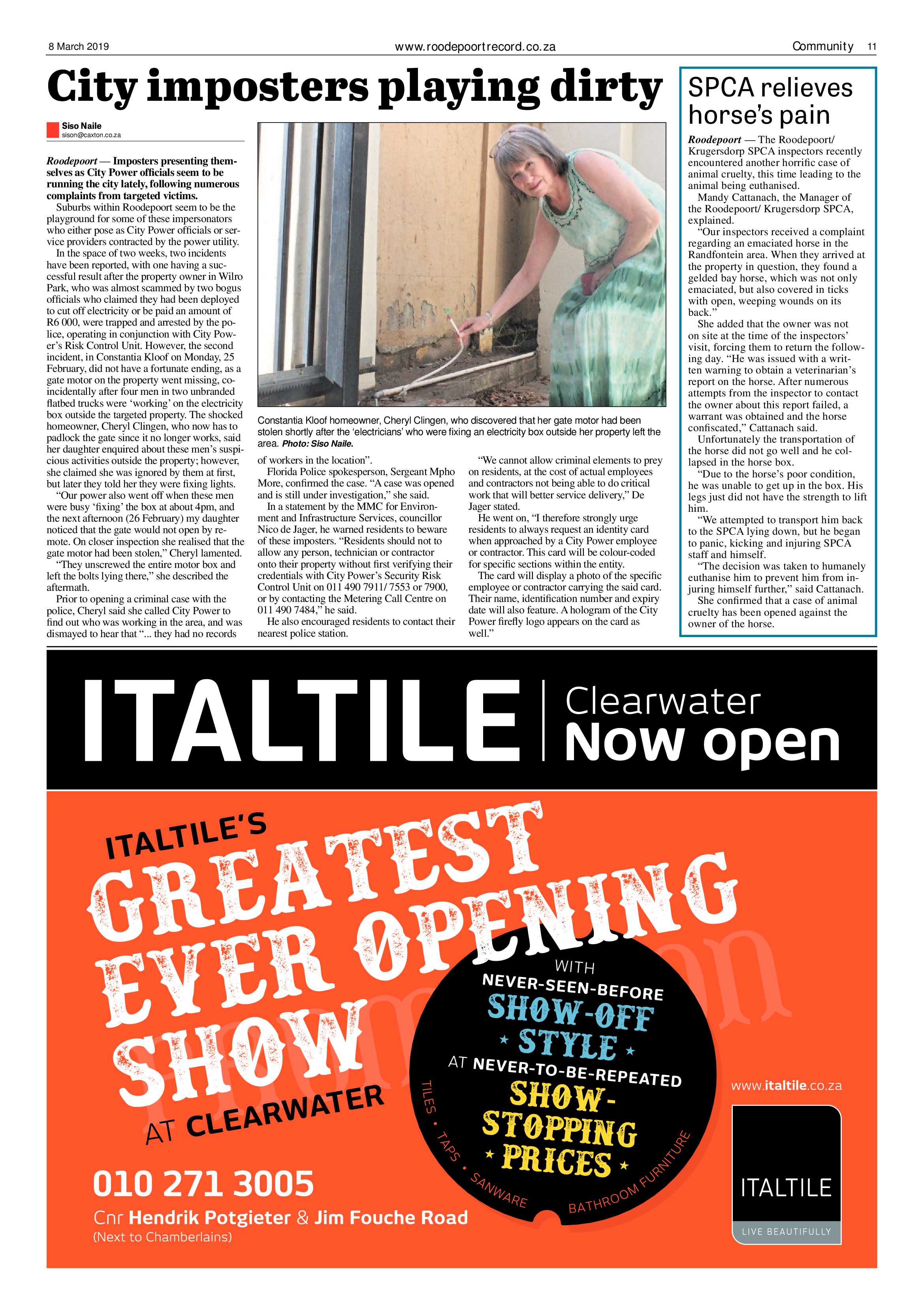 Roodepoort Record 8 March 2019 page 11