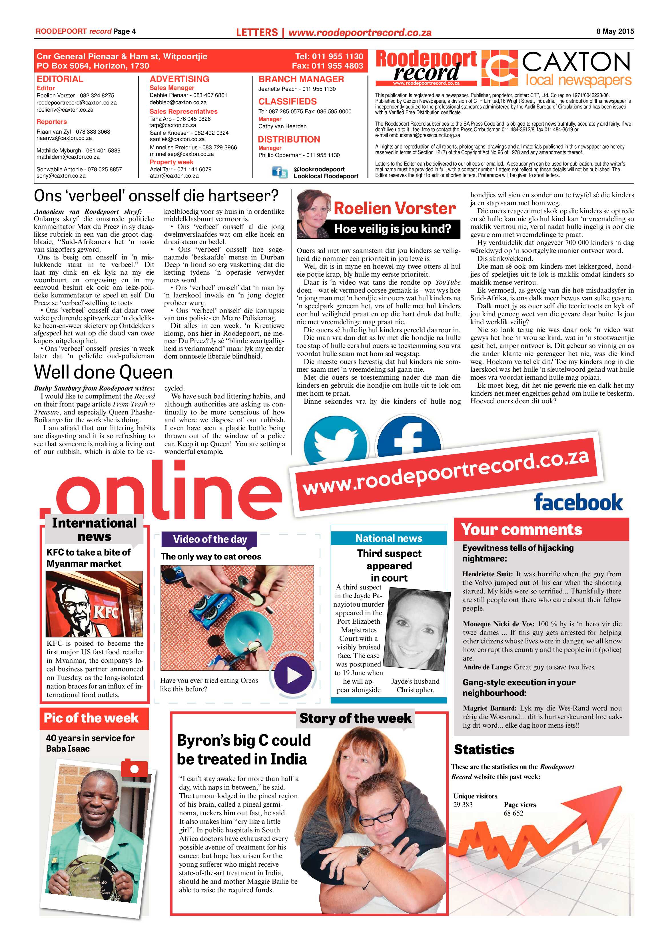 Roodepoort Record 8 May 2015 page 12