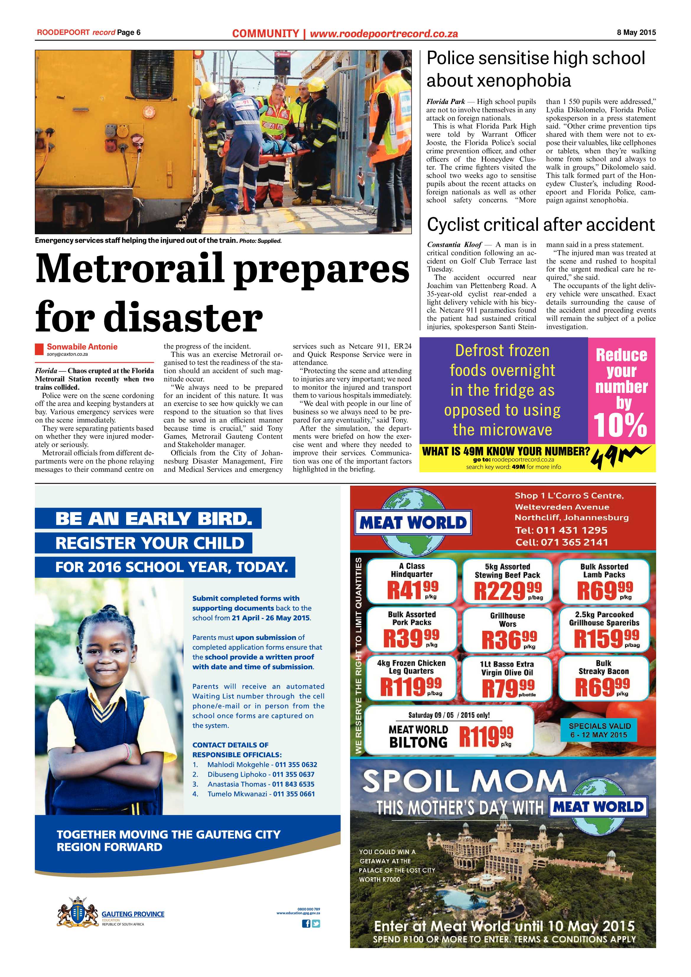 Roodepoort Record 8 May 2015 page 14