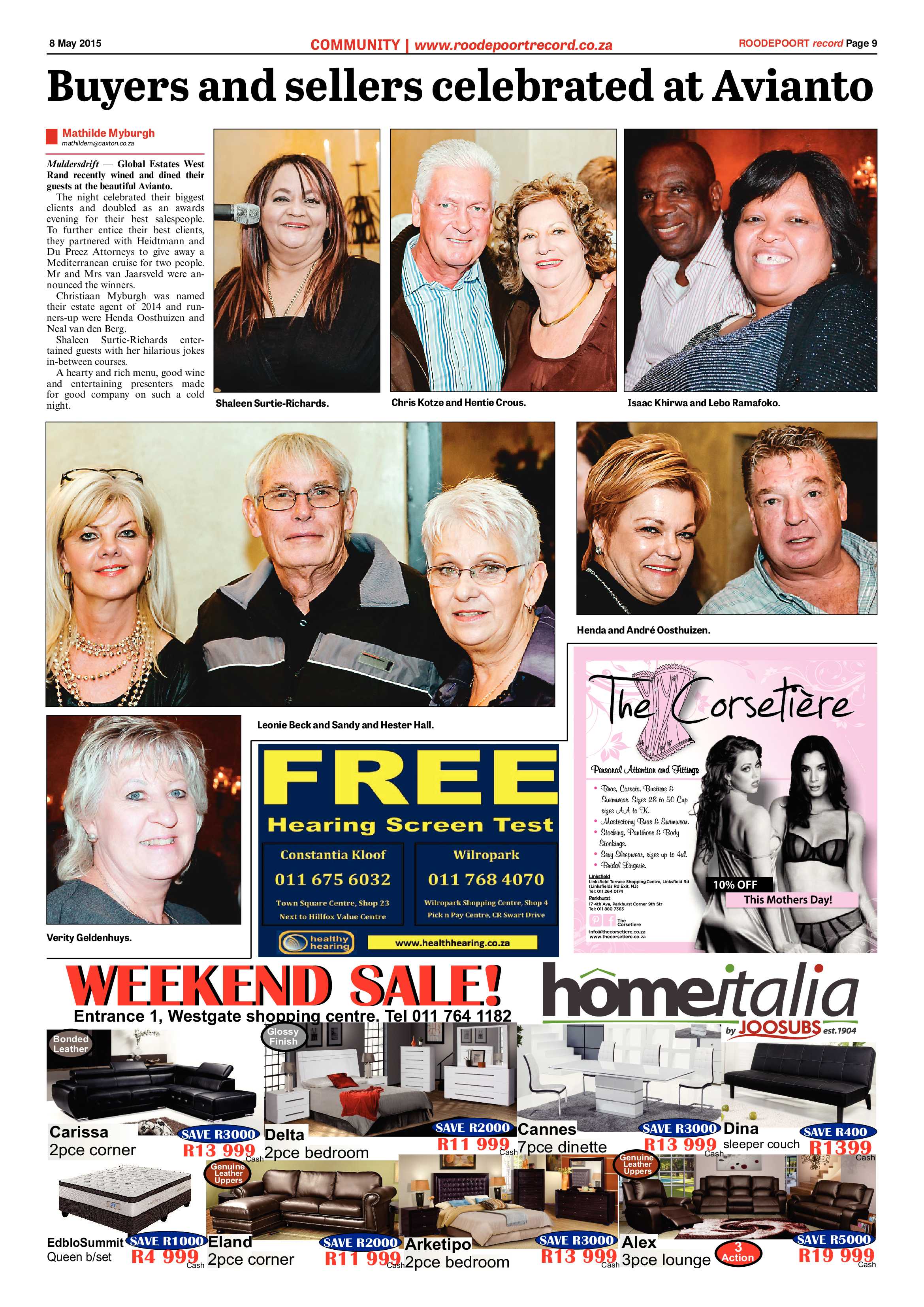 Roodepoort Record 8 May 2015 page 17