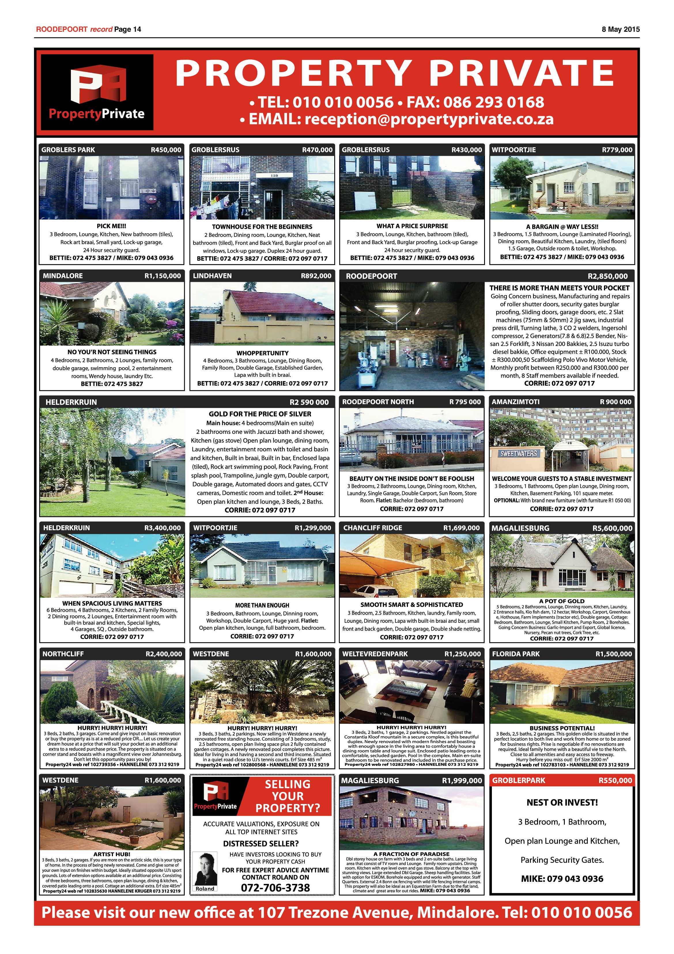 Roodepoort Record 8 May 2015 page 22