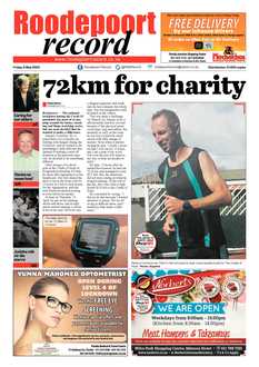 Roodepoort Record 8 May 2020