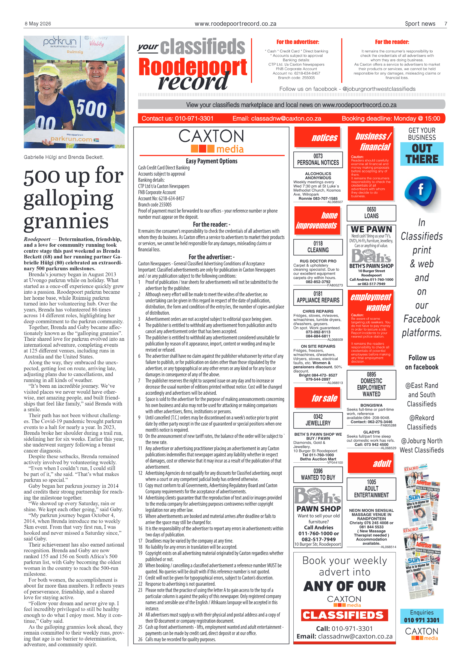 Roodepoort Record 8 May 2026 page 7