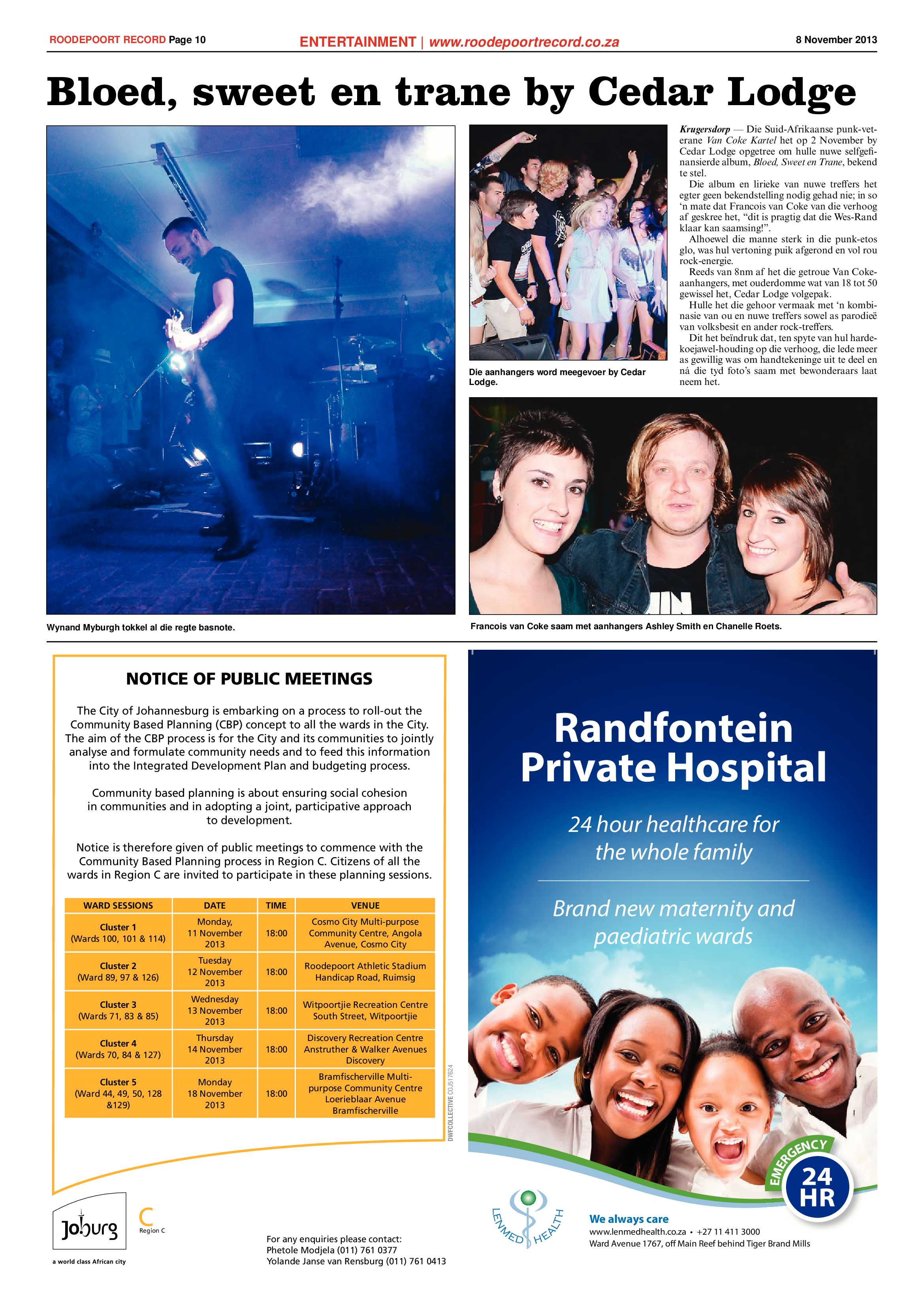 Roodepoort Record 8 November 2013 page 10