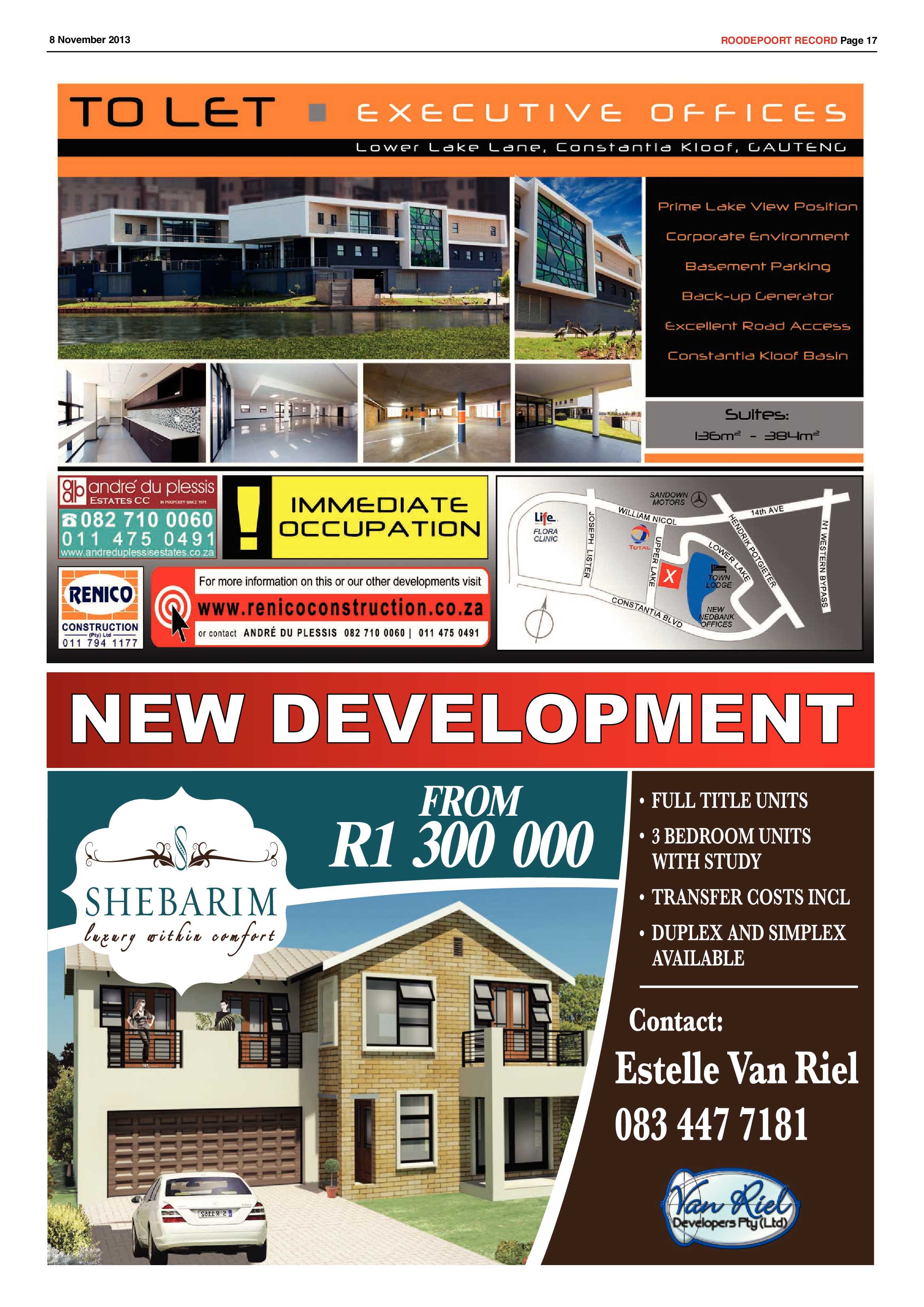 Roodepoort Record 8 November 2013 page 17