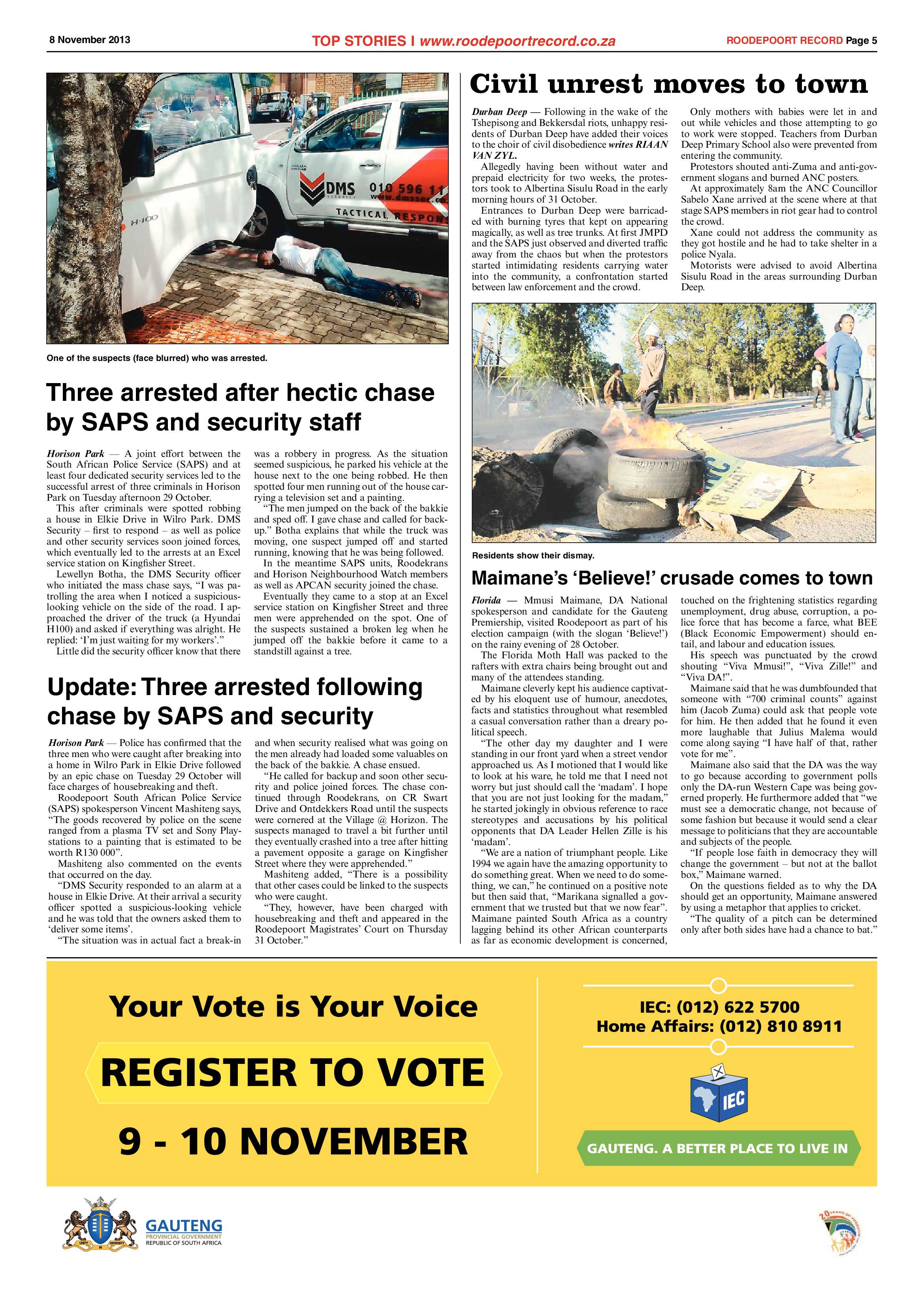 Roodepoort Record 8 November 2013 page 5