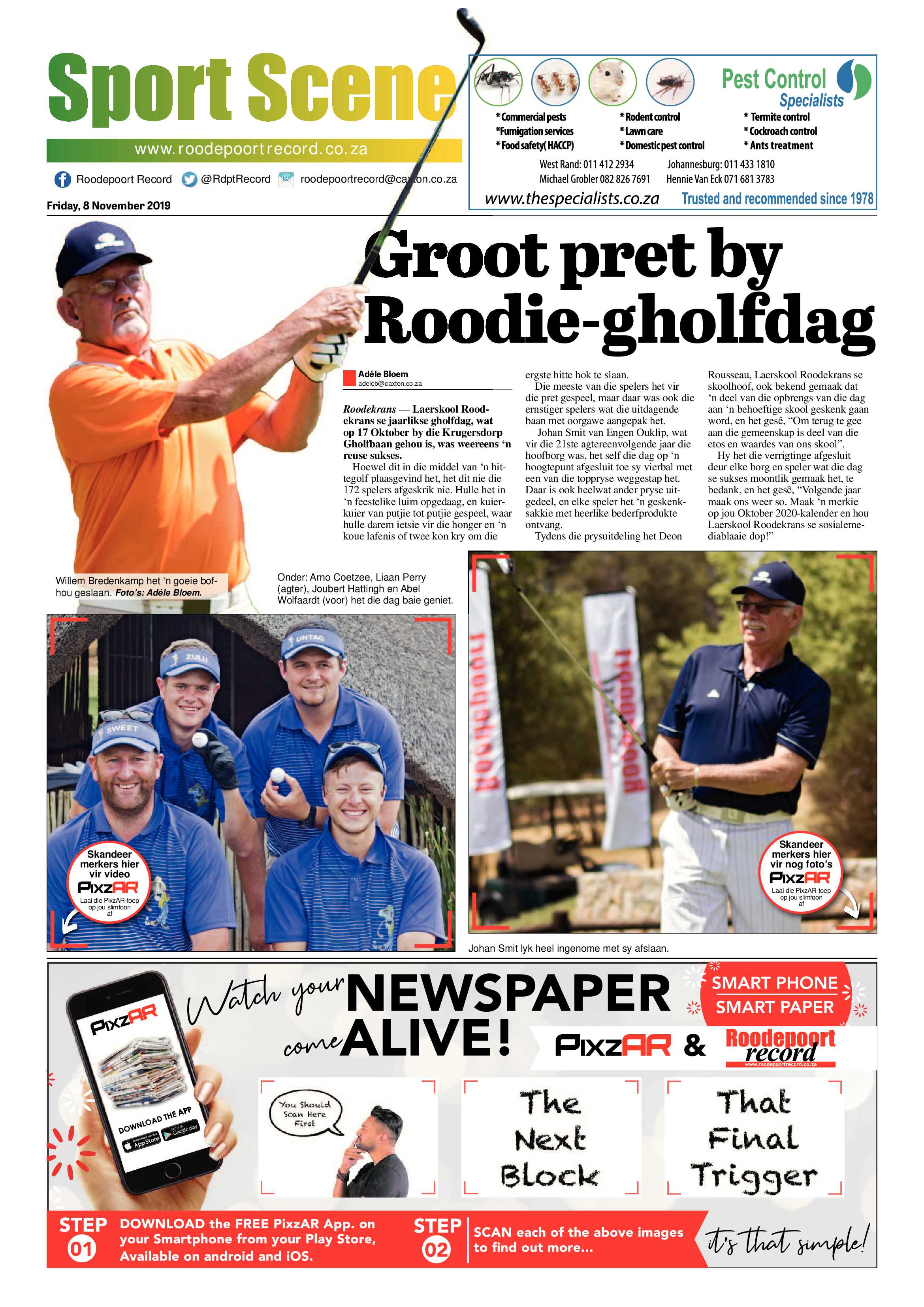 Roodepoort Record 8 November 2019 page 20