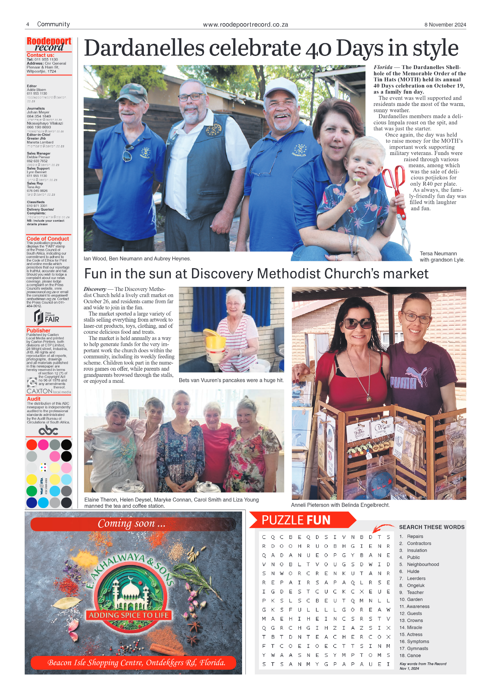 Roodepoort Record 8 November 2024 page 4