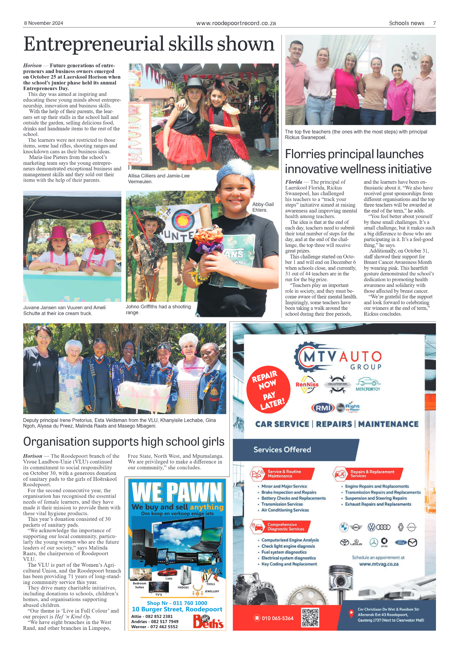 Roodepoort Record 8 November 2024 page 7
