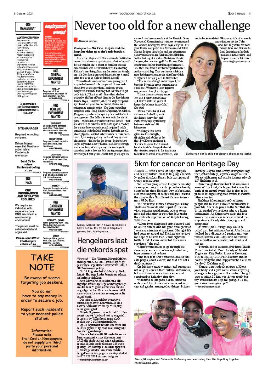 Roodepoort Record 8 October 2021 page 11