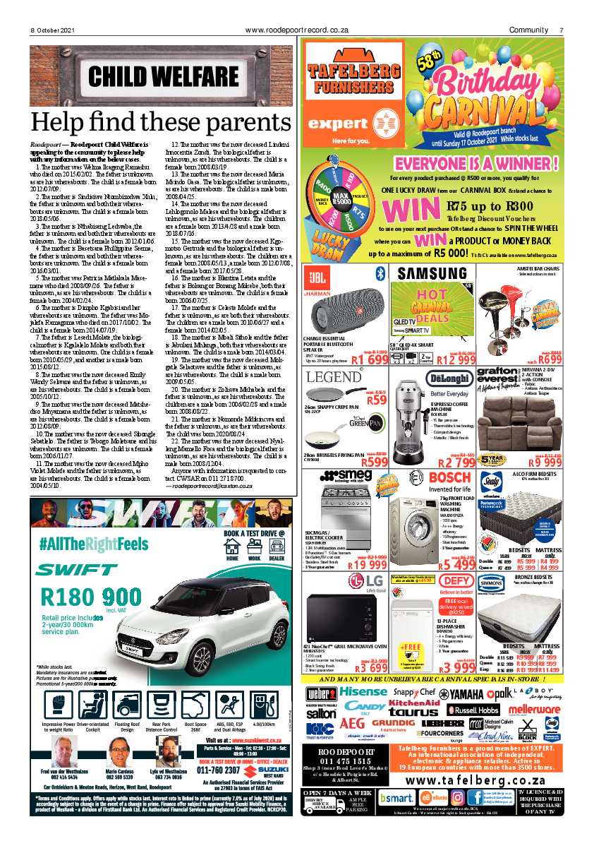 Roodepoort Record 8 October 2021 page 7