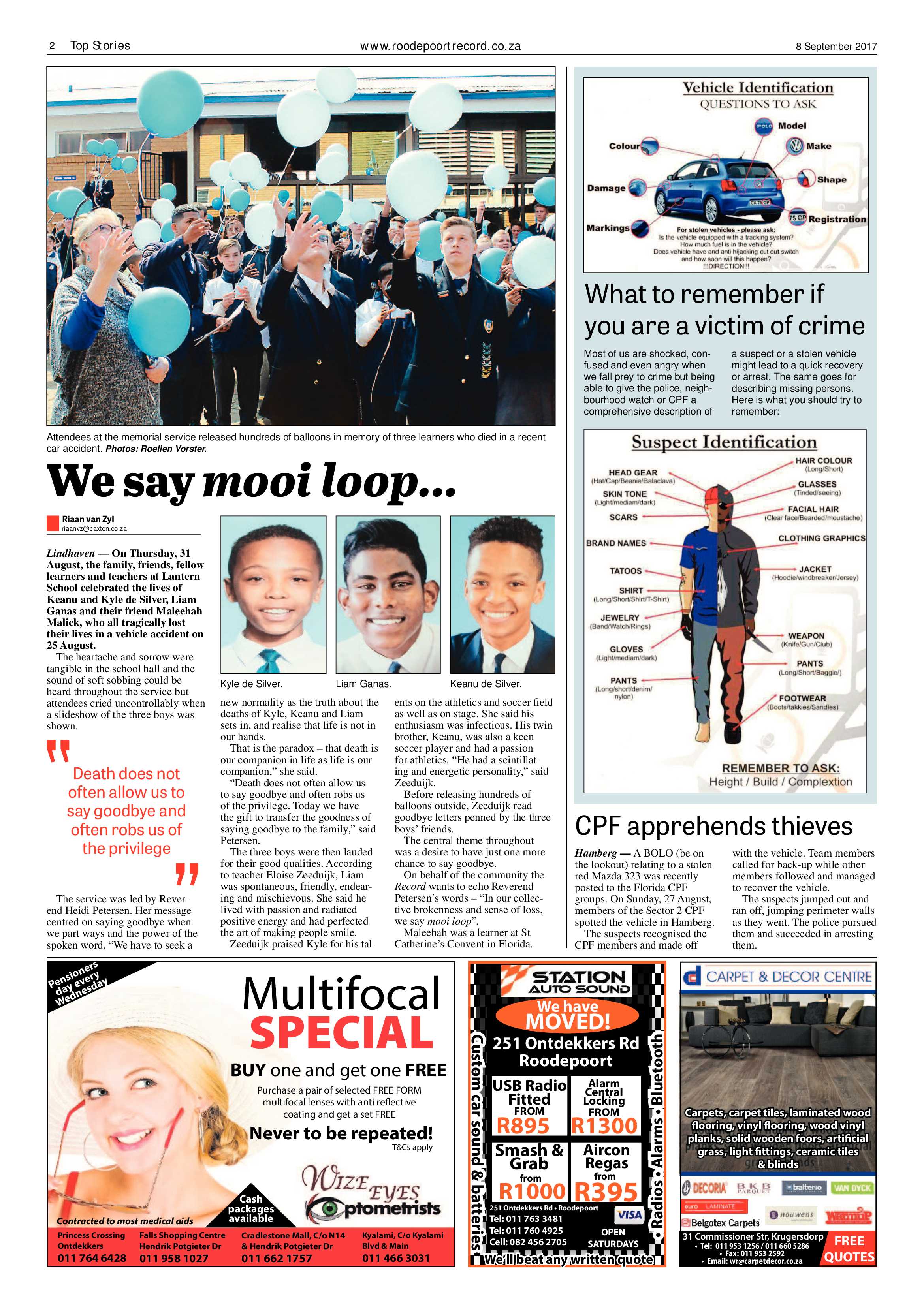 Roodepoort Record 8 September 2017 page 2