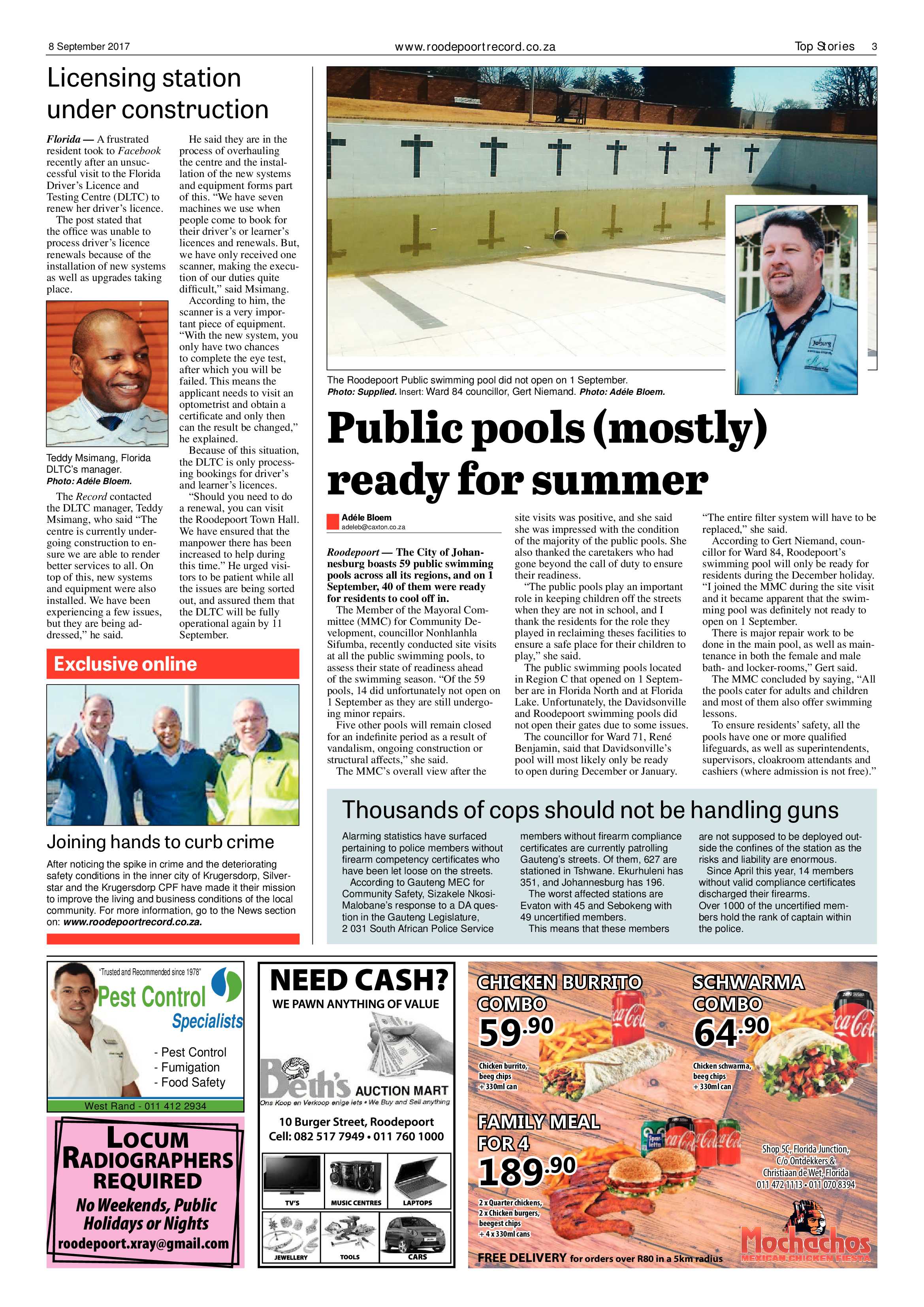 Roodepoort Record 8 September 2017 page 3