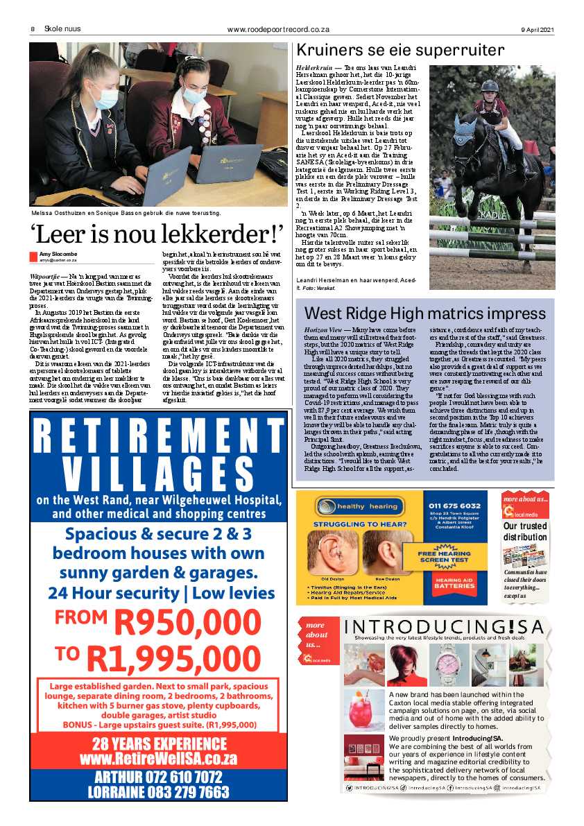 Roodepoort Record 9 April 2021 page 8