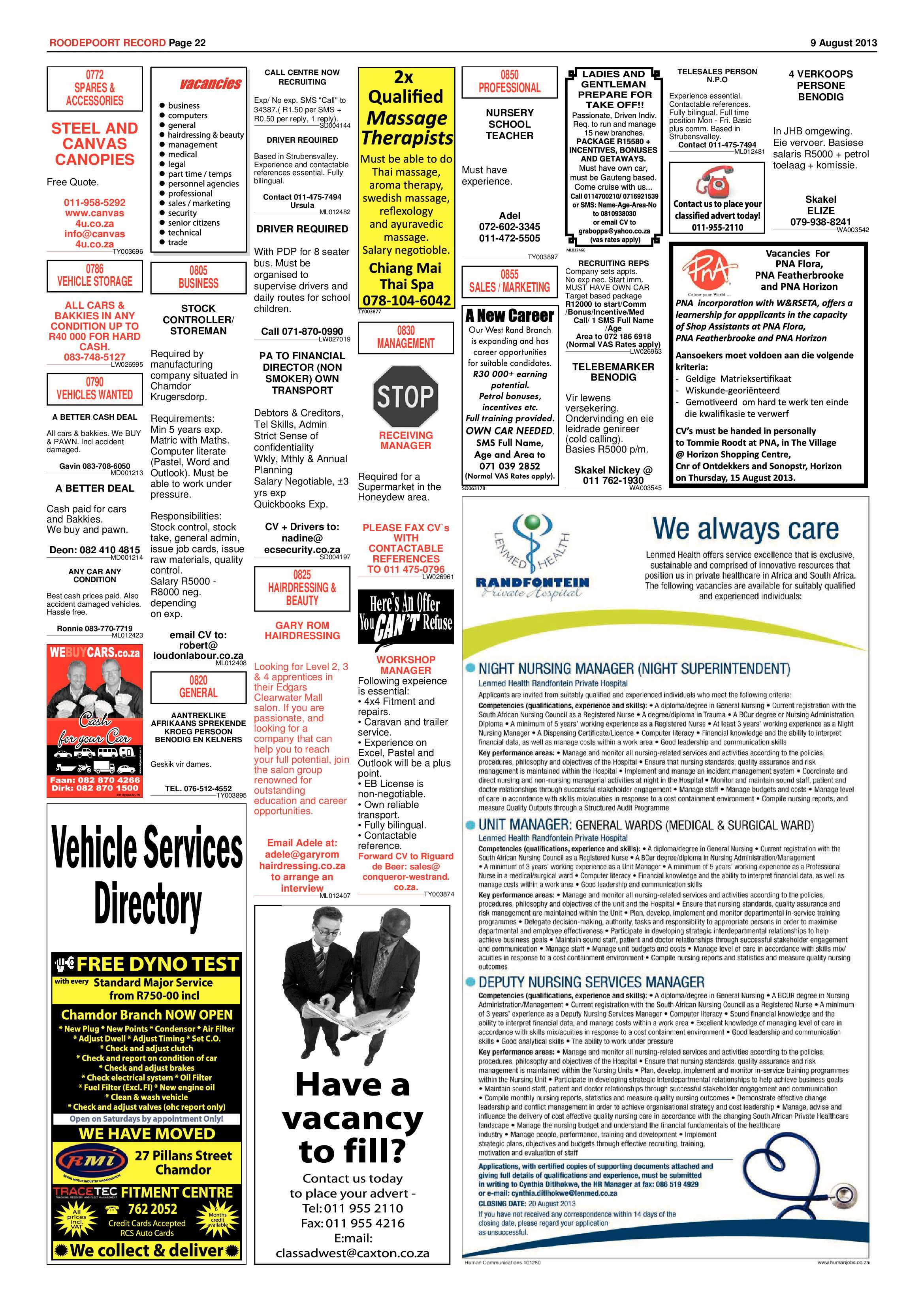 Get it Joburg West – September 2015 page 22