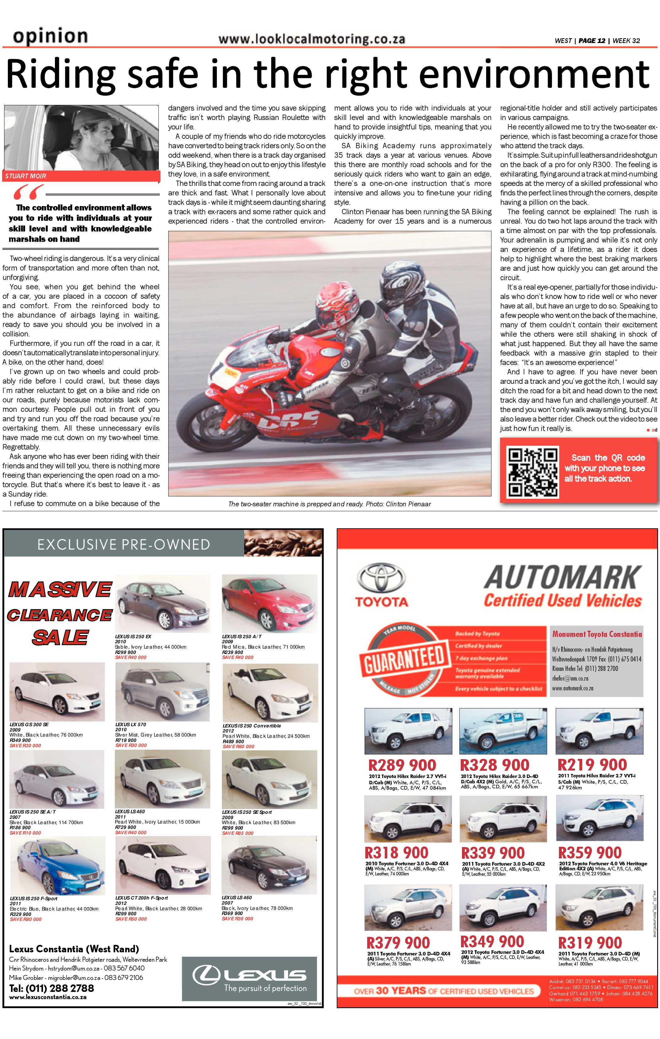 Get it Joburg West – September 2015 page 36