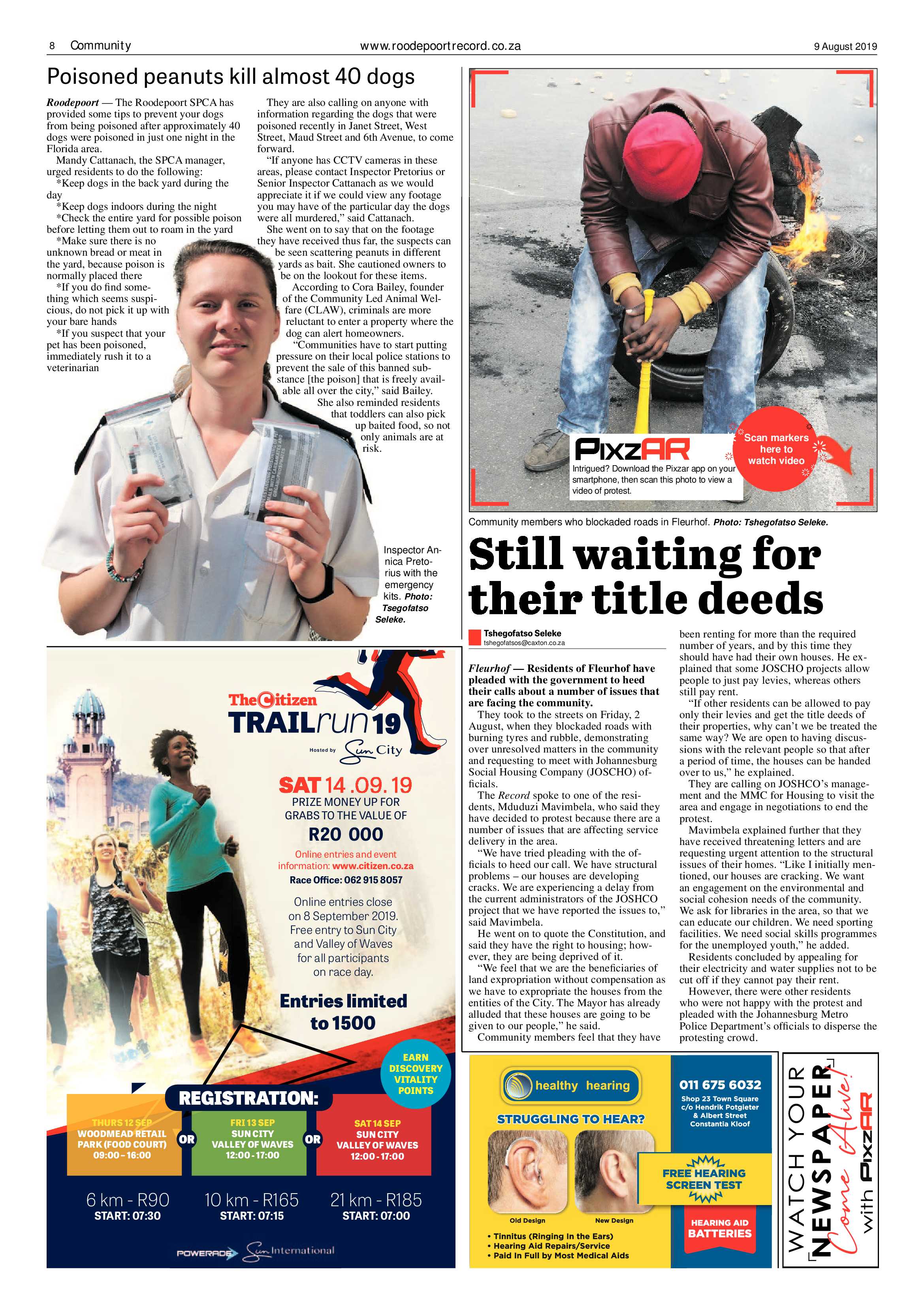 Roodepoort Record 9 August 2019 page 8