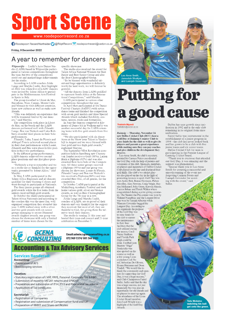 Roodepoort Record 9 December 2022 page 12