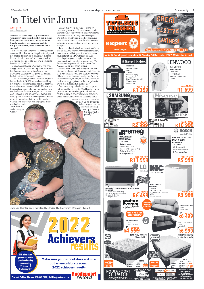 Roodepoort Record 9 December 2022 page 5