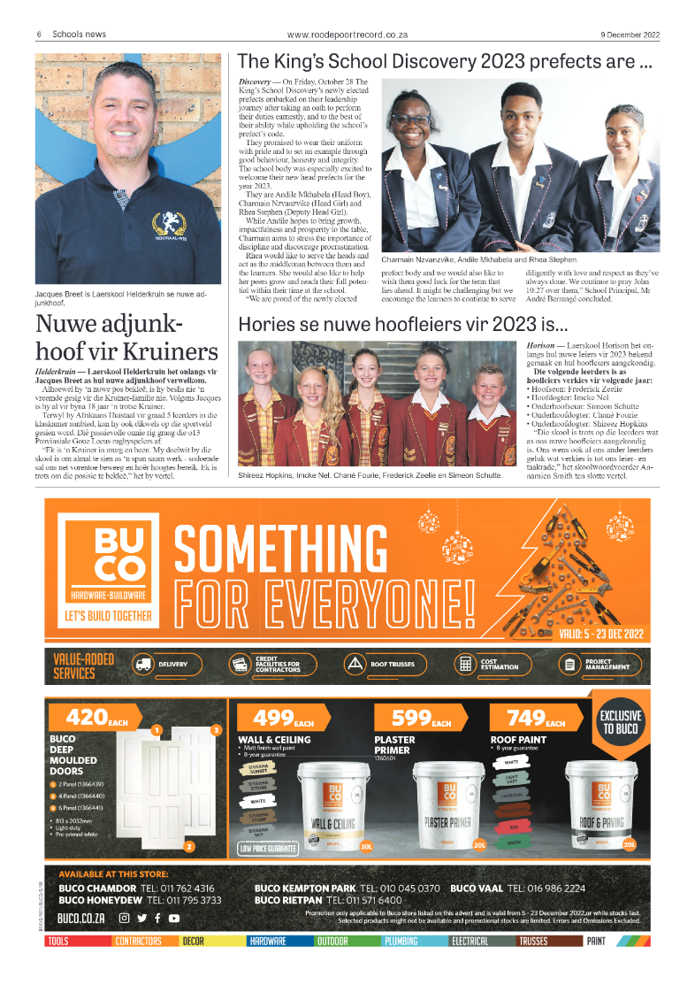 Roodepoort Record 9 December 2022 page 6