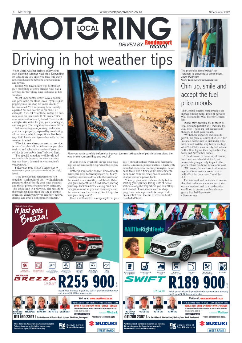 Roodepoort Record 9 December 2022 page 8