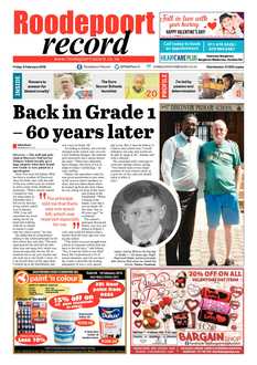 Roodepoort Record 9 February 2018
