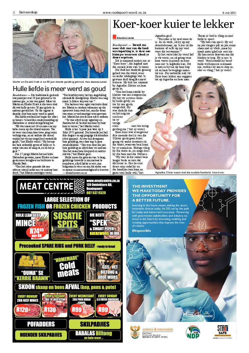 Roodepoort Record 9 July 2021 page 2